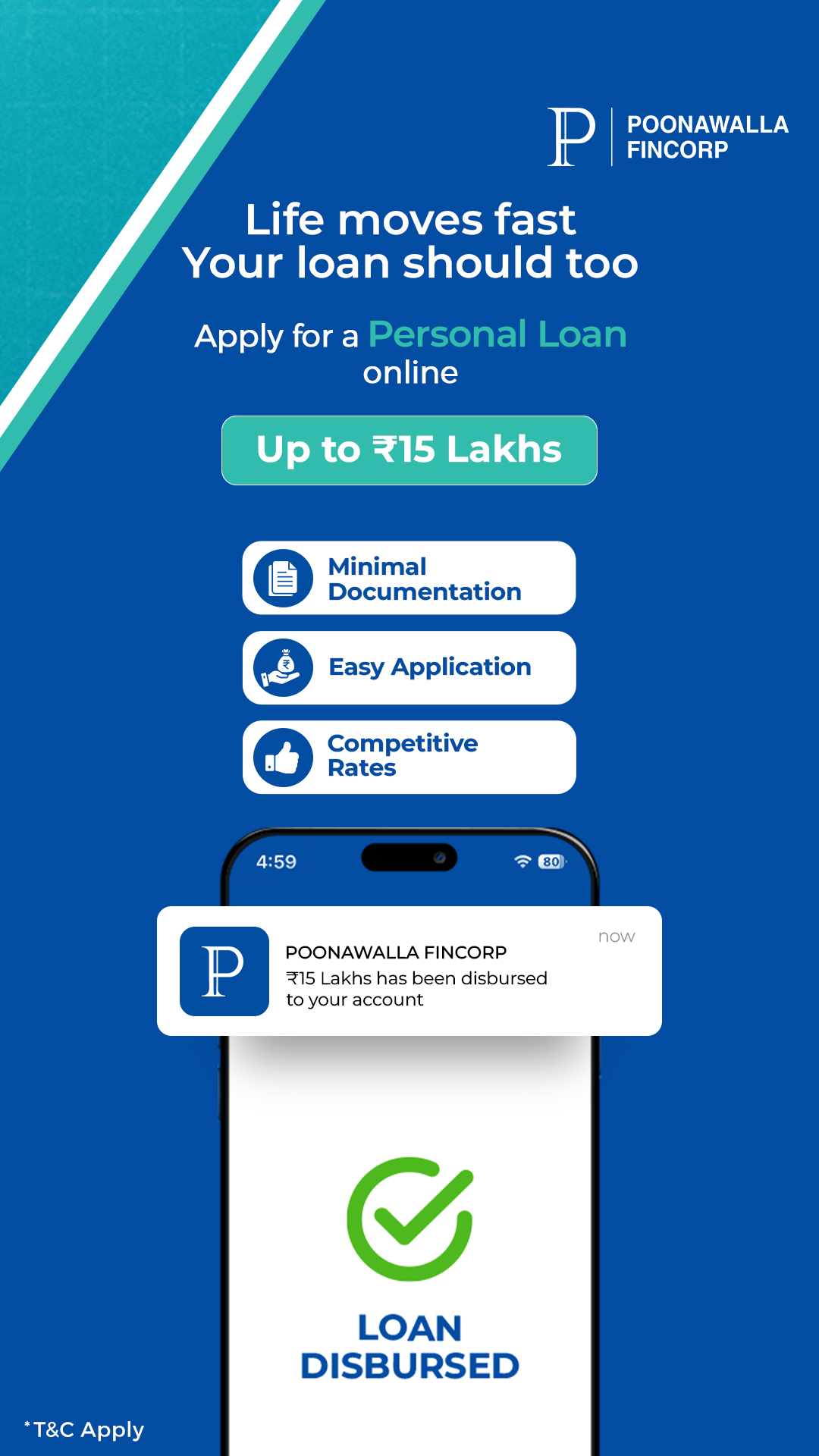 Poonawalla Fincorp Facebook ad