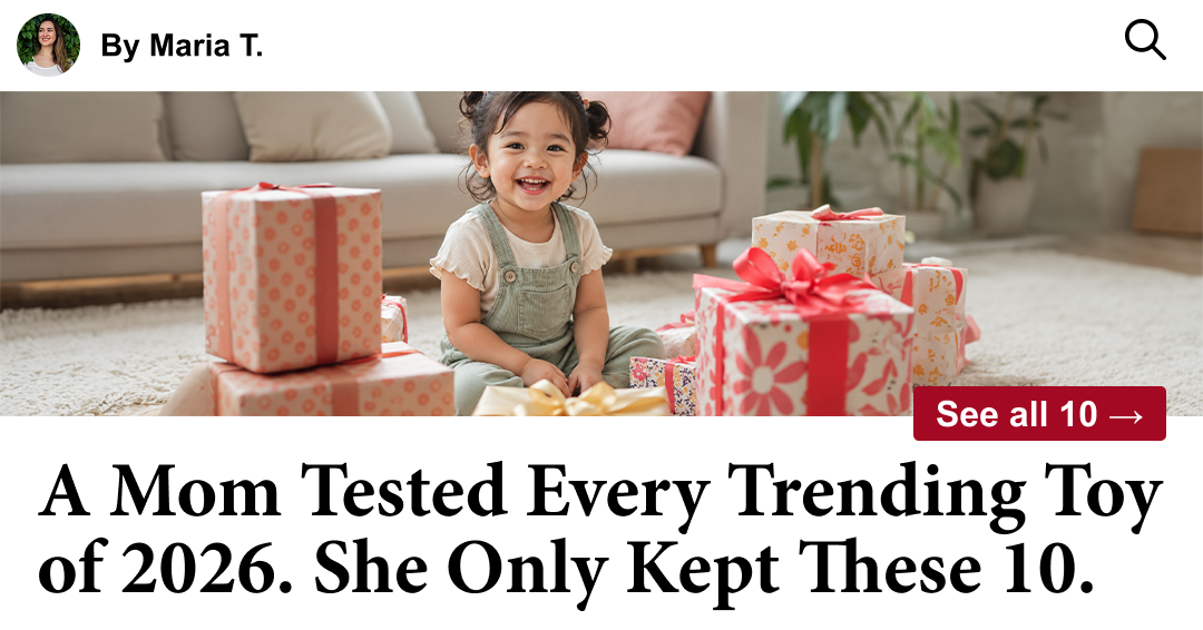 Mom Tests Toys Facebook ad