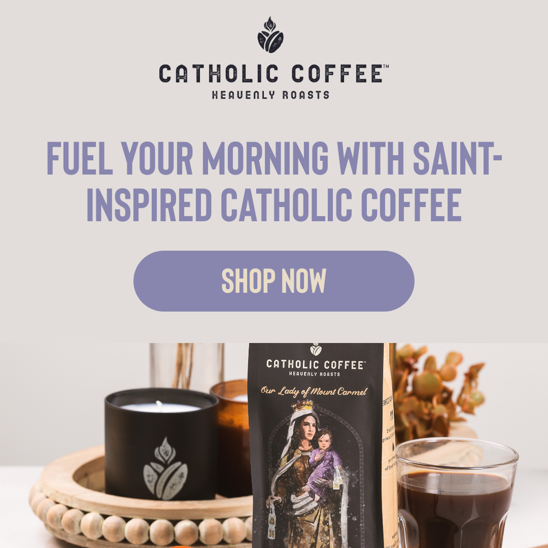 Catholic Coffee Facebook ad