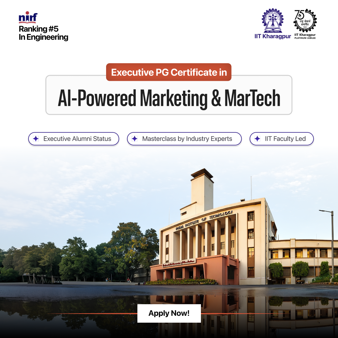 IIT Kharagpur Certifications Facebook ad