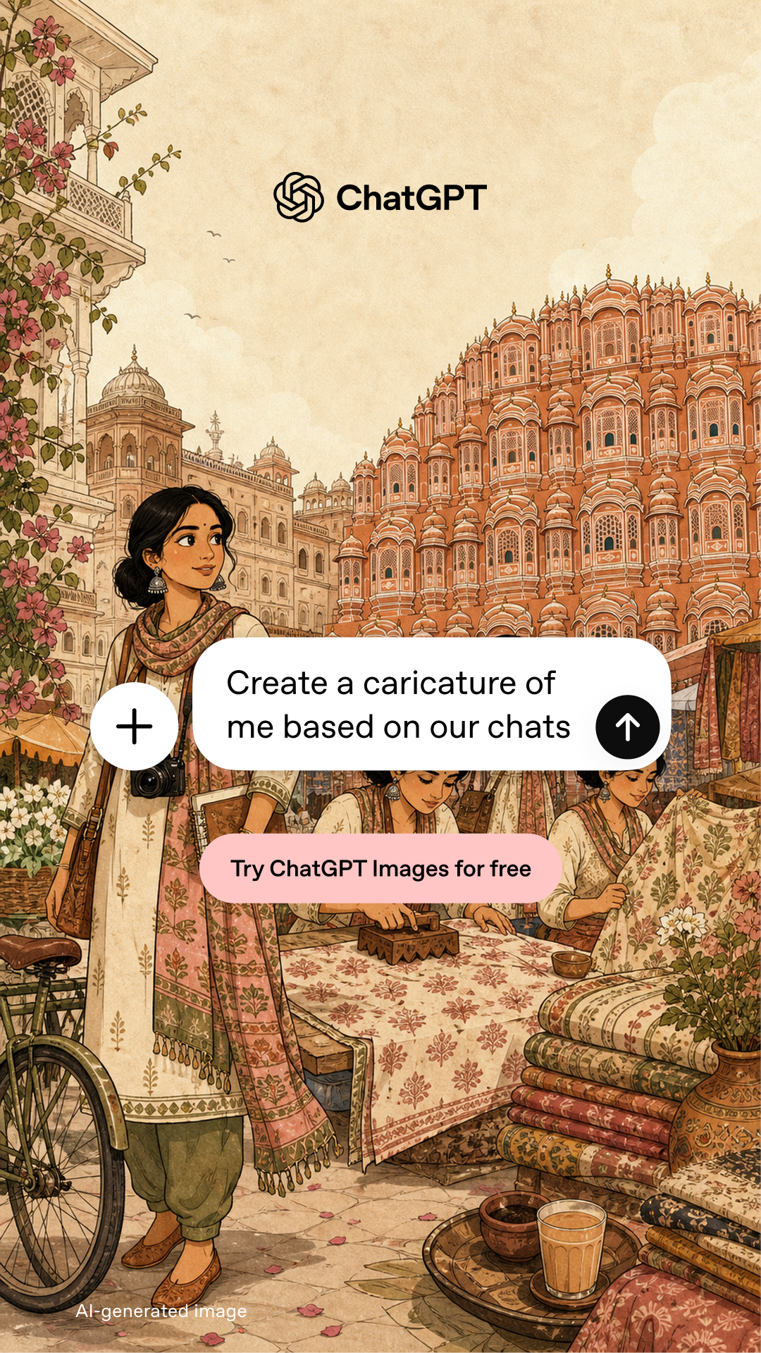 ChatGPT Facebook ad