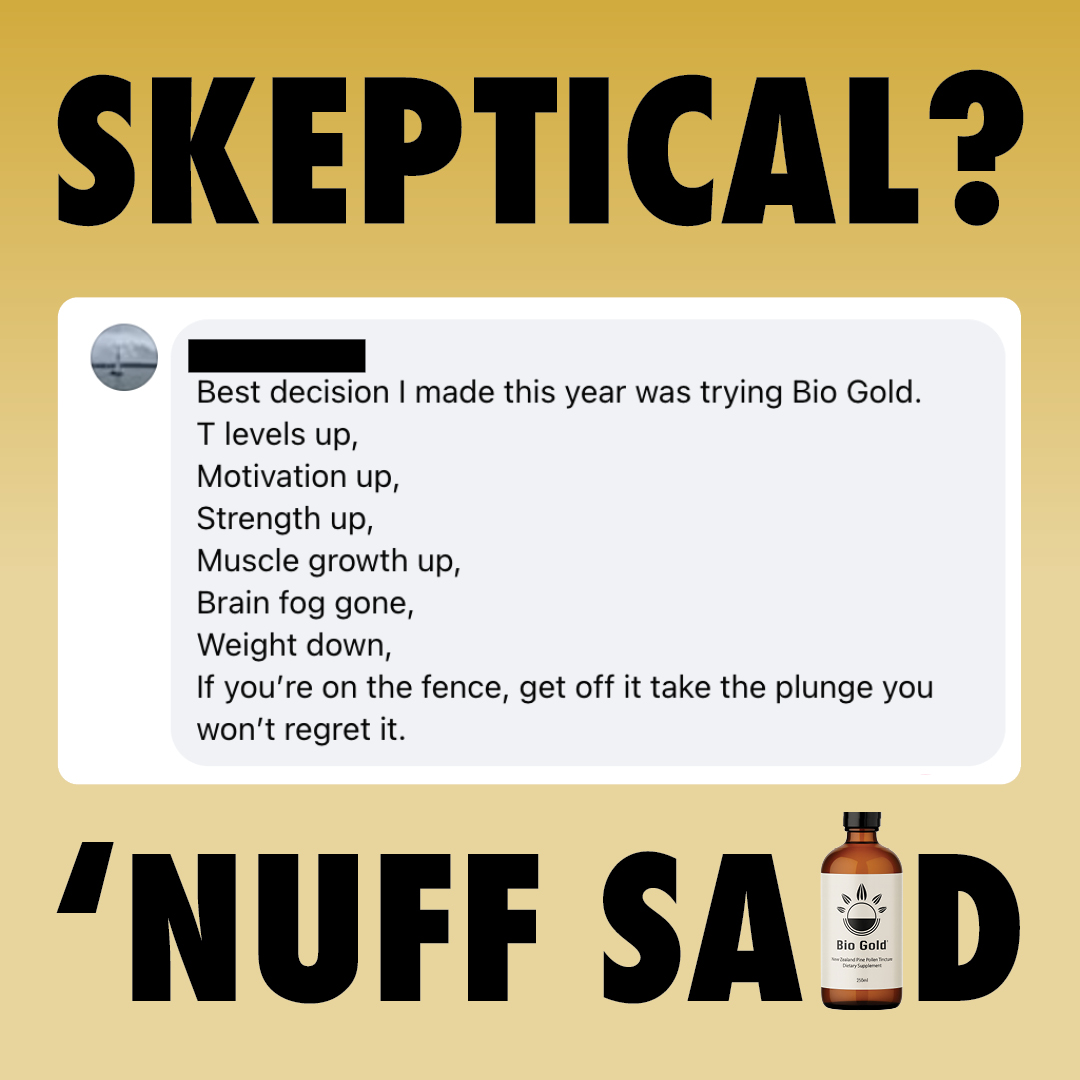 Bio Gold NZ Facebook ad