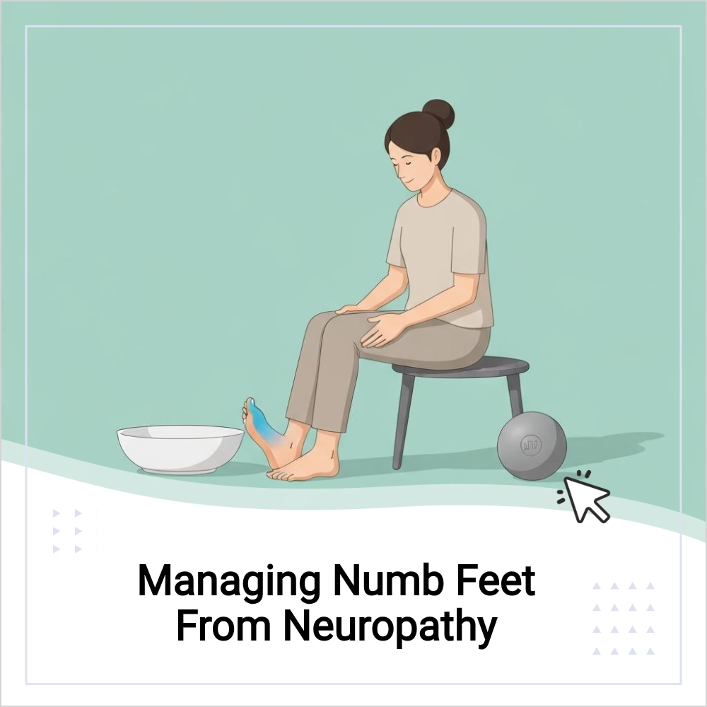 Scarlet Wave Arc Facebook ad: Managing Numb Feet From Neuropathy …