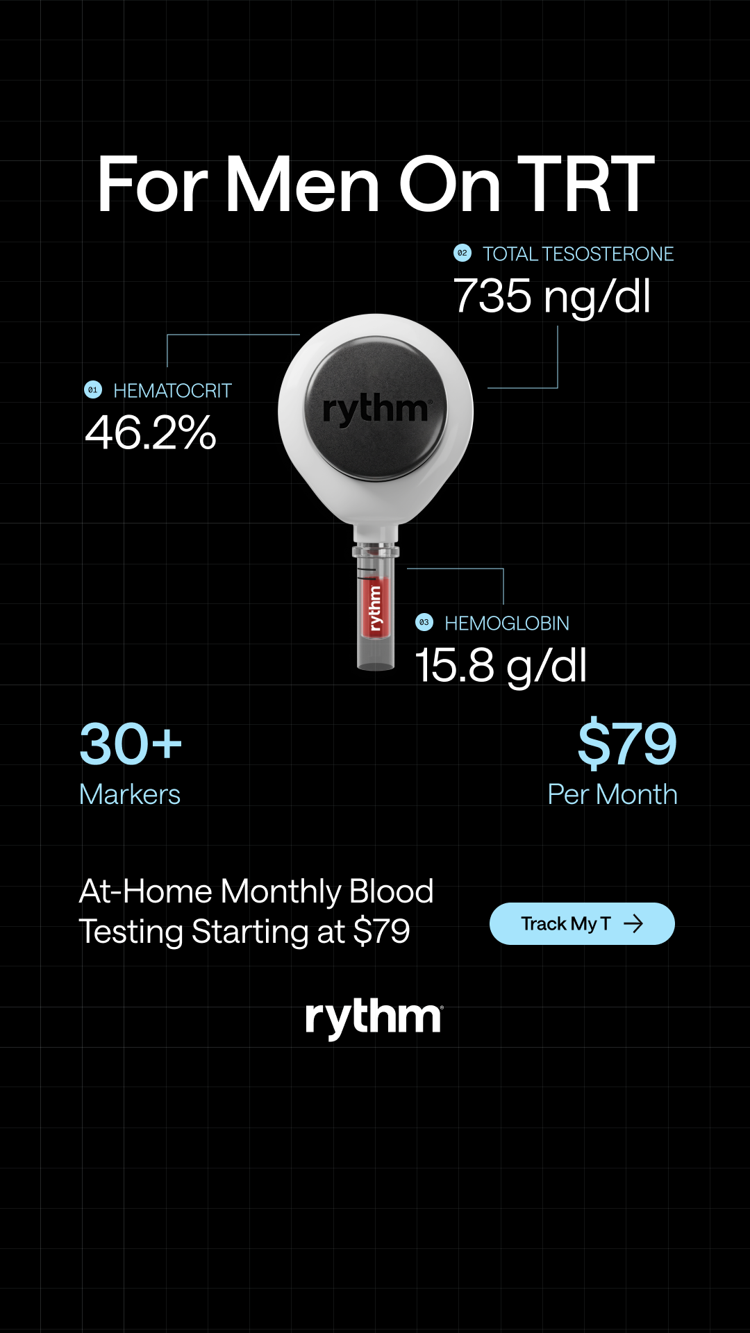 Rythm Health Facebook ad