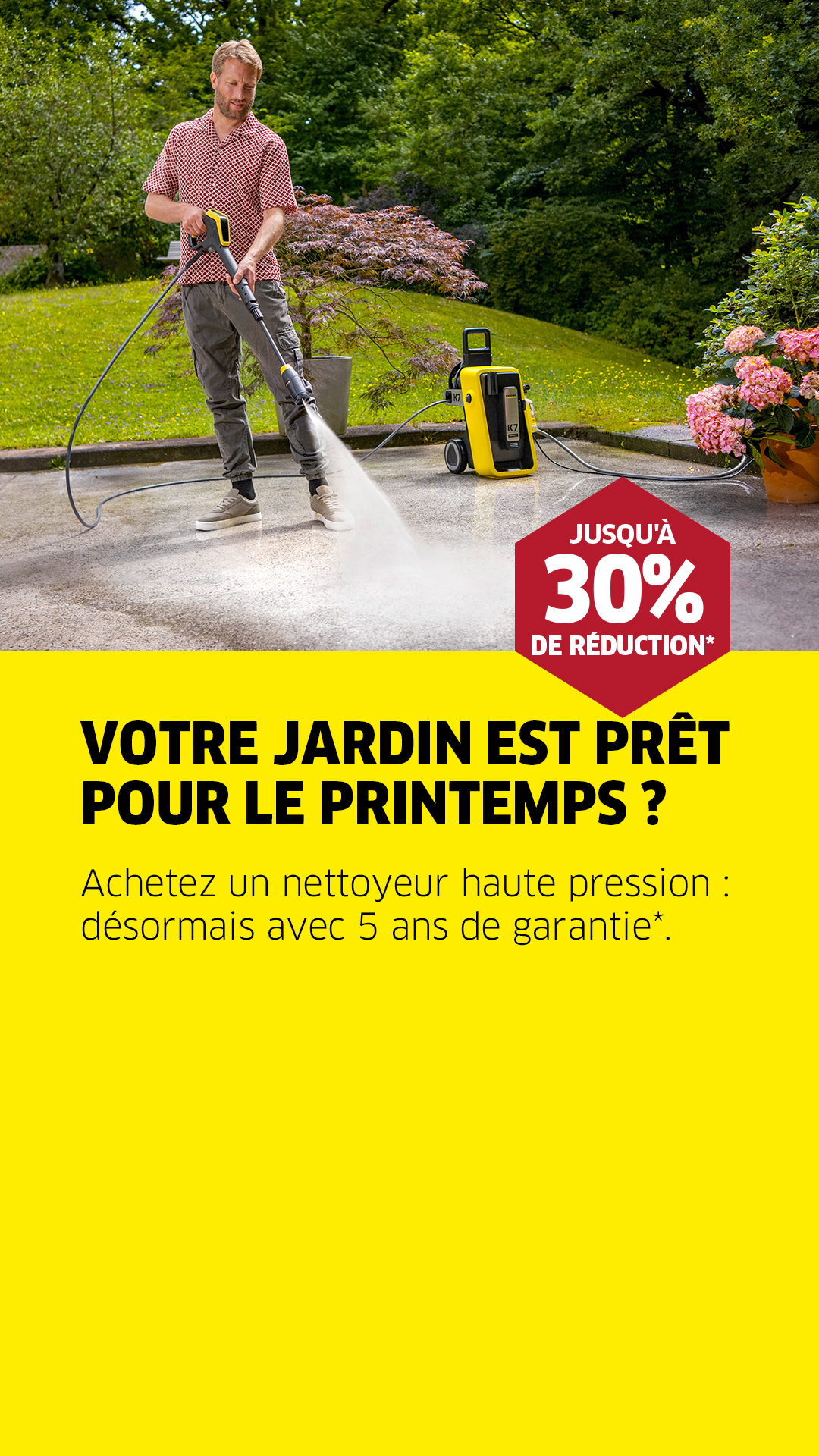 Kärcher Facebook ad from Mar 5, 2026