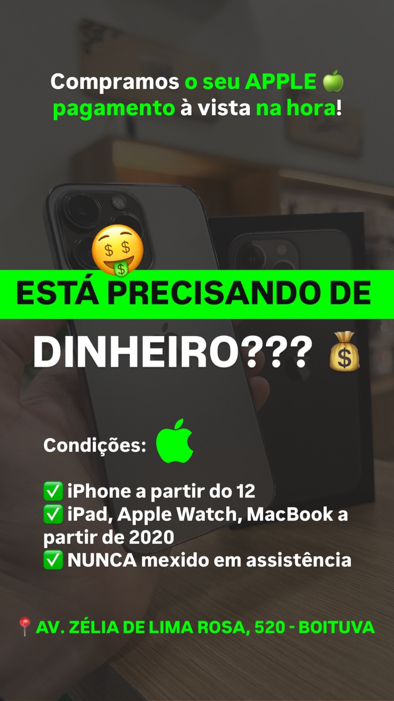 THINK - Referência em Tecnologia Facebook ad: Share on WhatsApp
