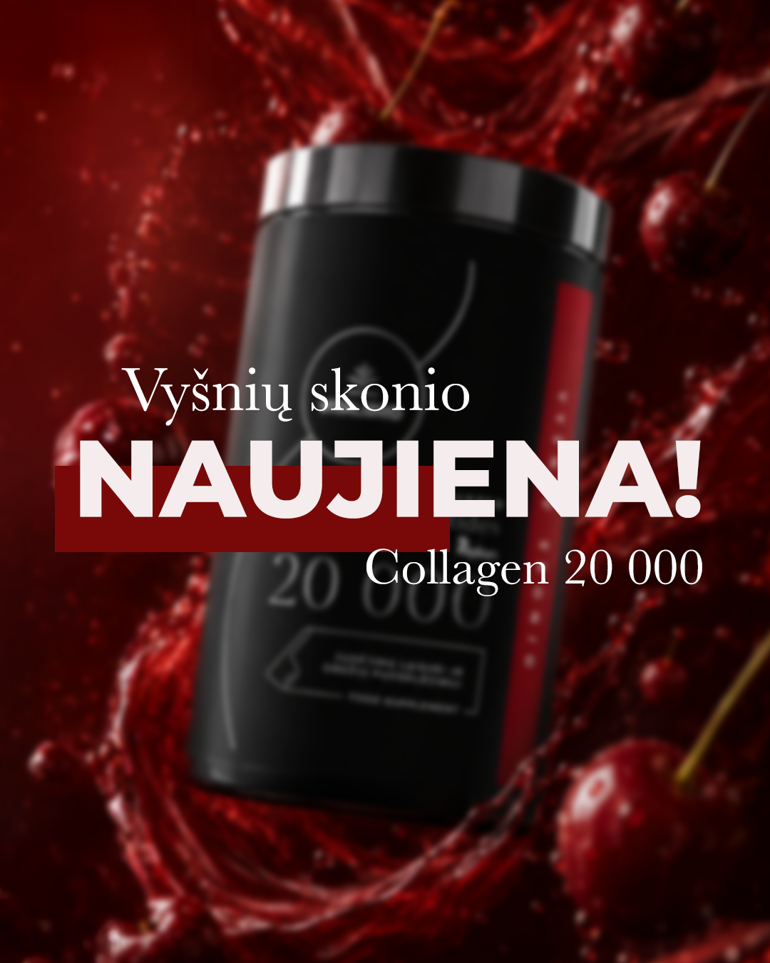 Vitalibro Facebook ad: Kolagenas, kurį malonu vartoti