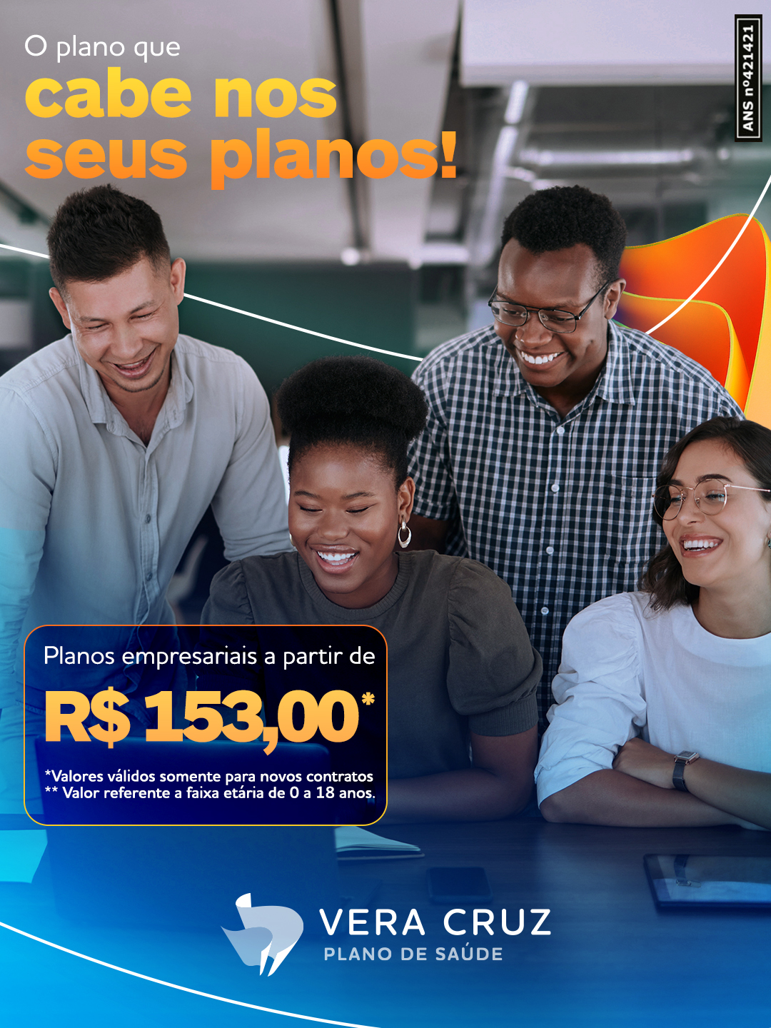 Vera Cruz Plano de Saúde Facebook ad: Conheça os planos!