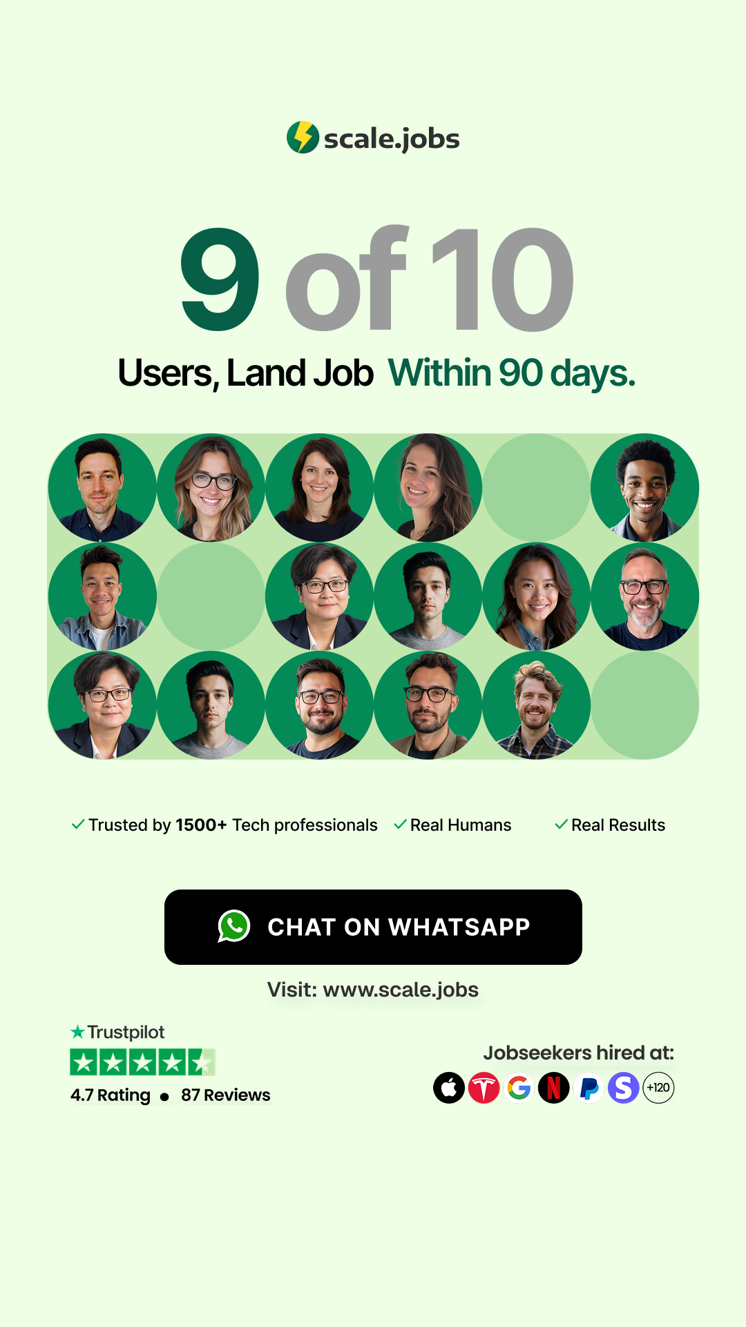 scale.jobs Facebook ad from Jul 6, 2026
