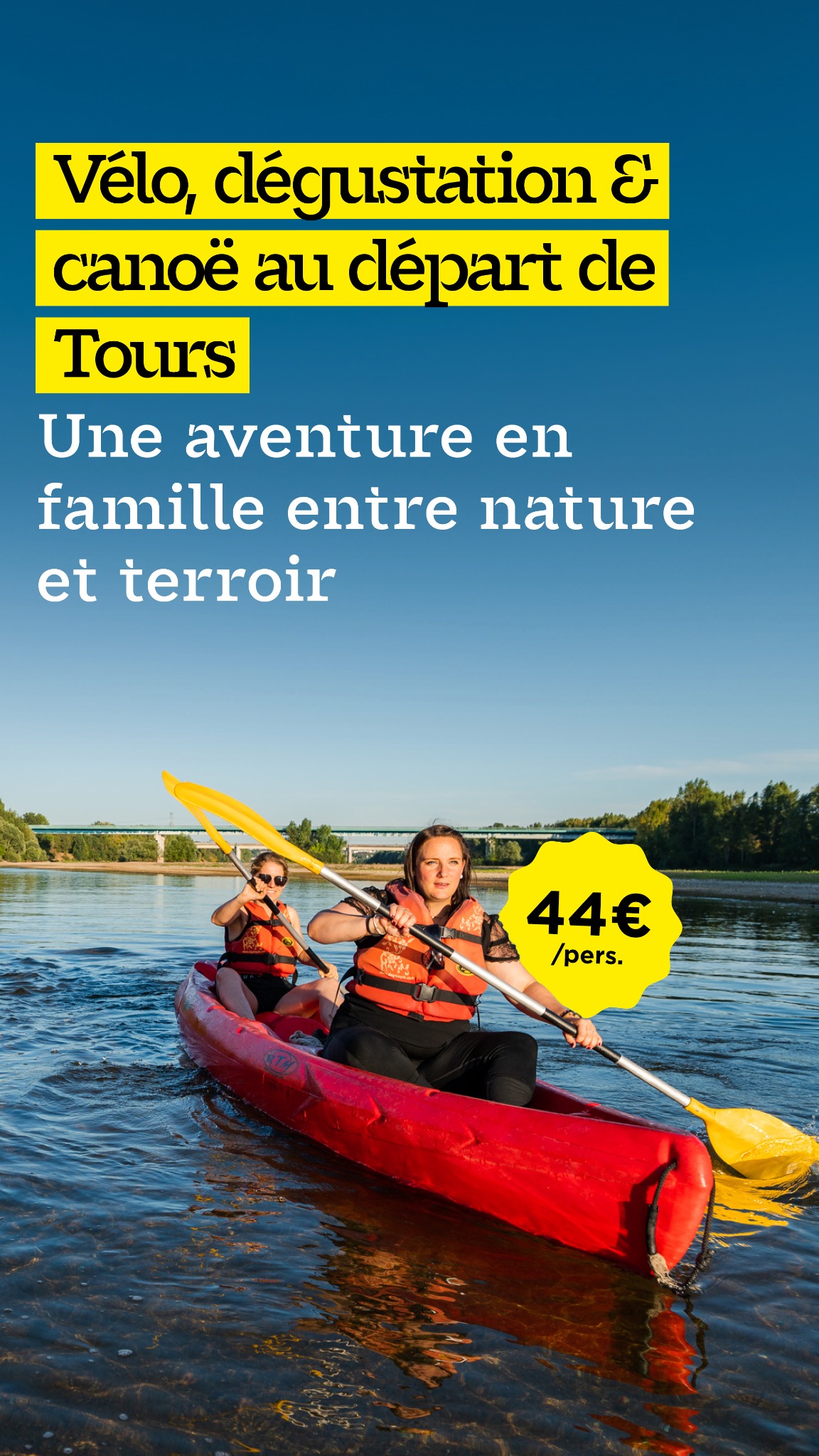 Tours Val de Loire Tourisme Facebook ad