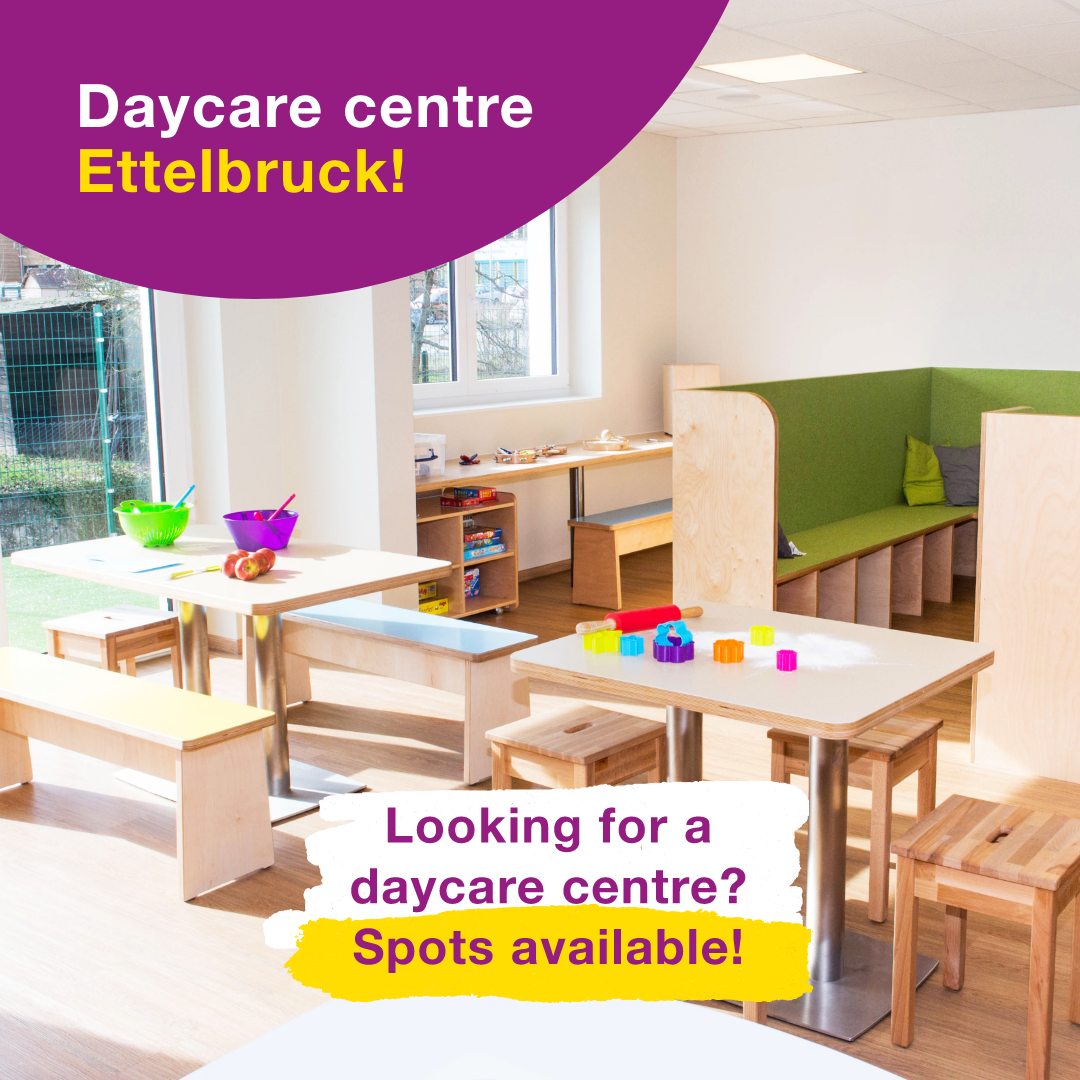 Crèches & Foyers de jour Butzemillen Facebook ad: Register your child now
