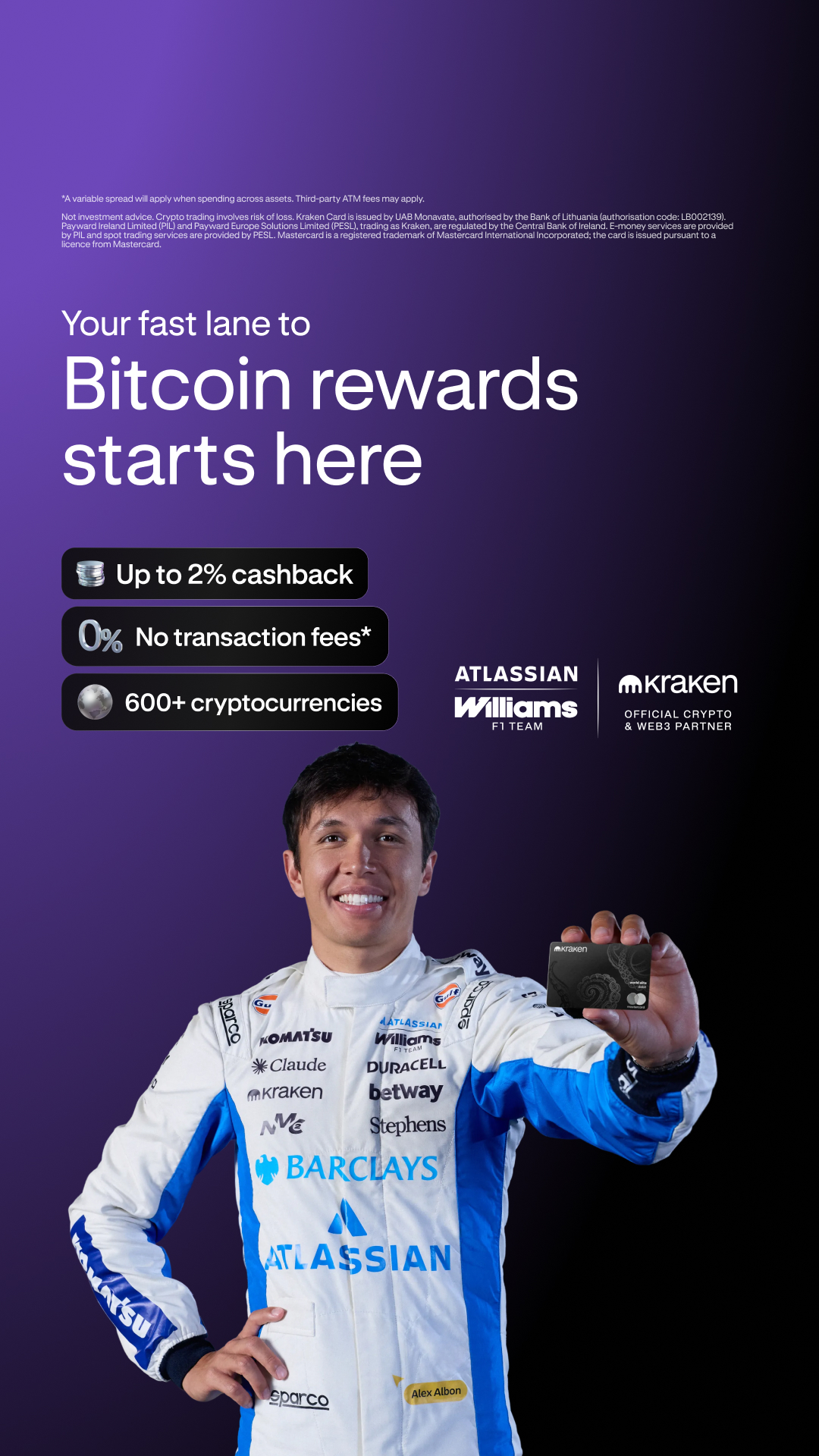 Kraken Digital Asset Exchange Facebook ad