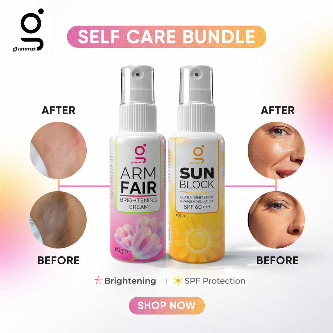 Glammzi Facebook ad: Sunblock & Arm Fair Bundle