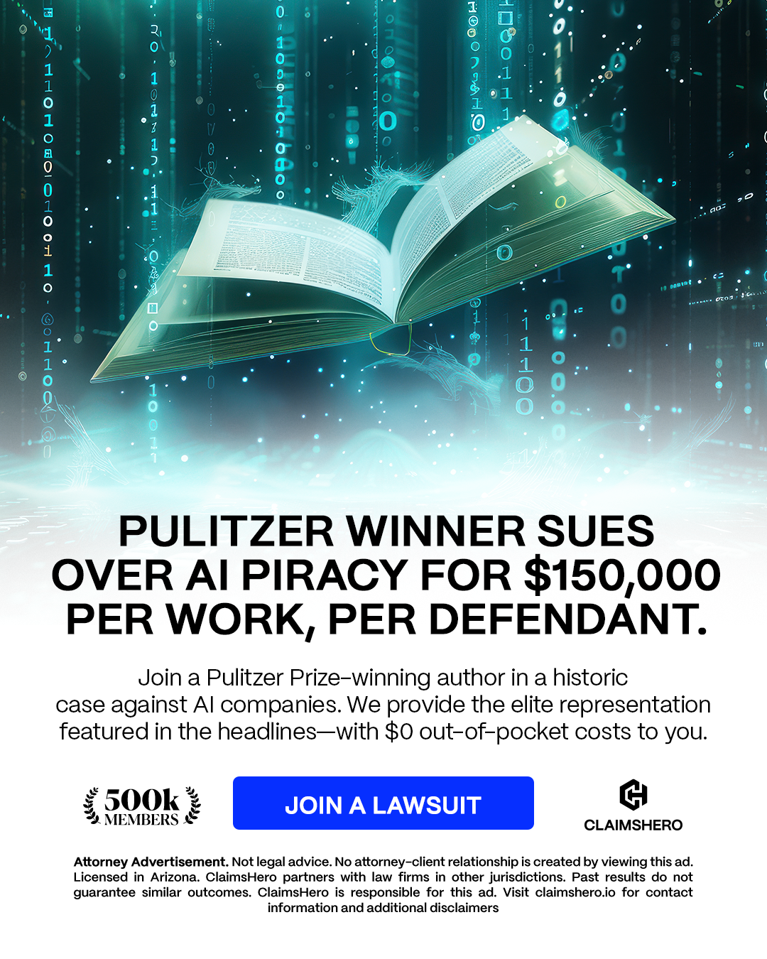 ClaimsHero Facebook ad