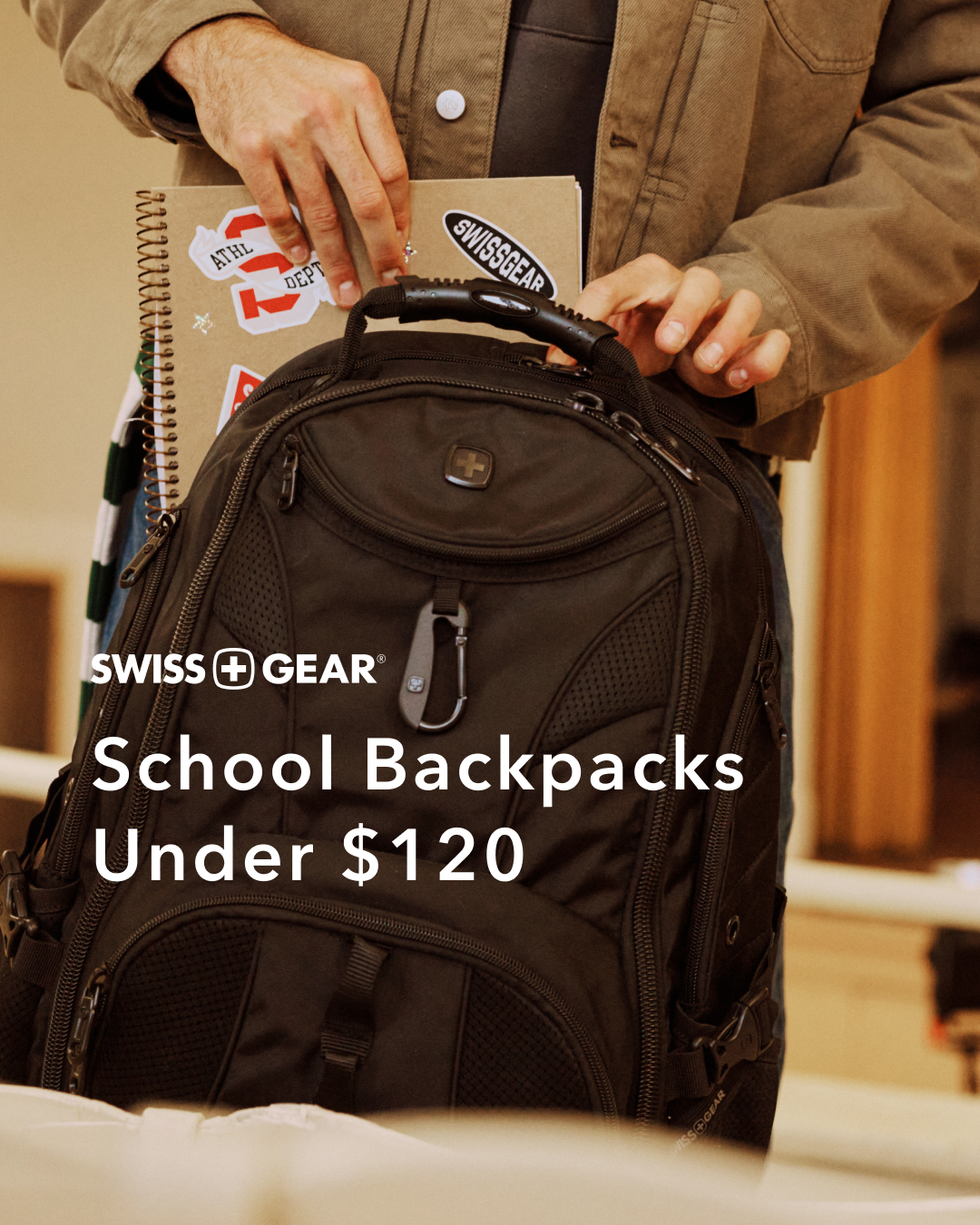 SWISSGEAR Facebook ad