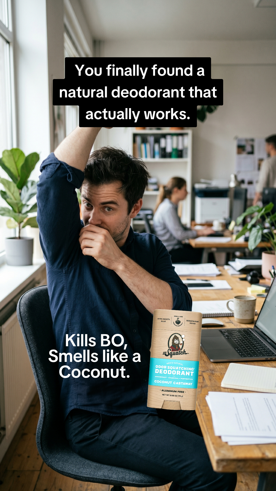 Dr. Squatch Facebook ad