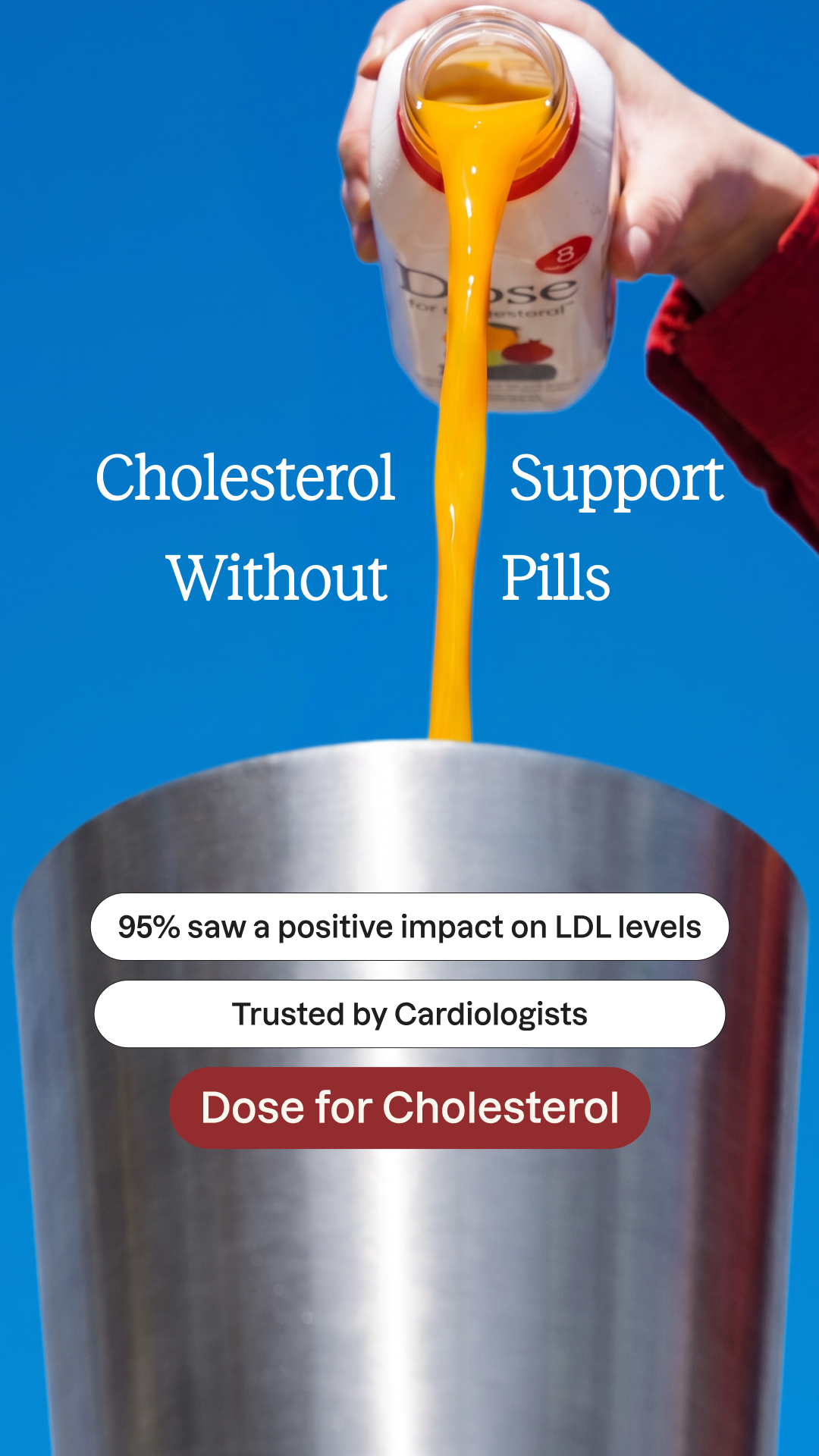 Dose for Cholesterol Facebook ad