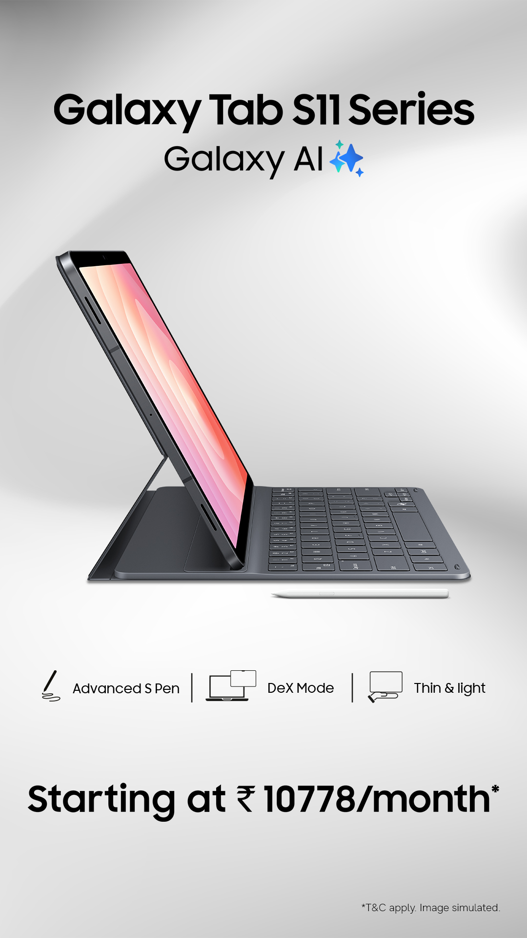 Samsung Facebook ad