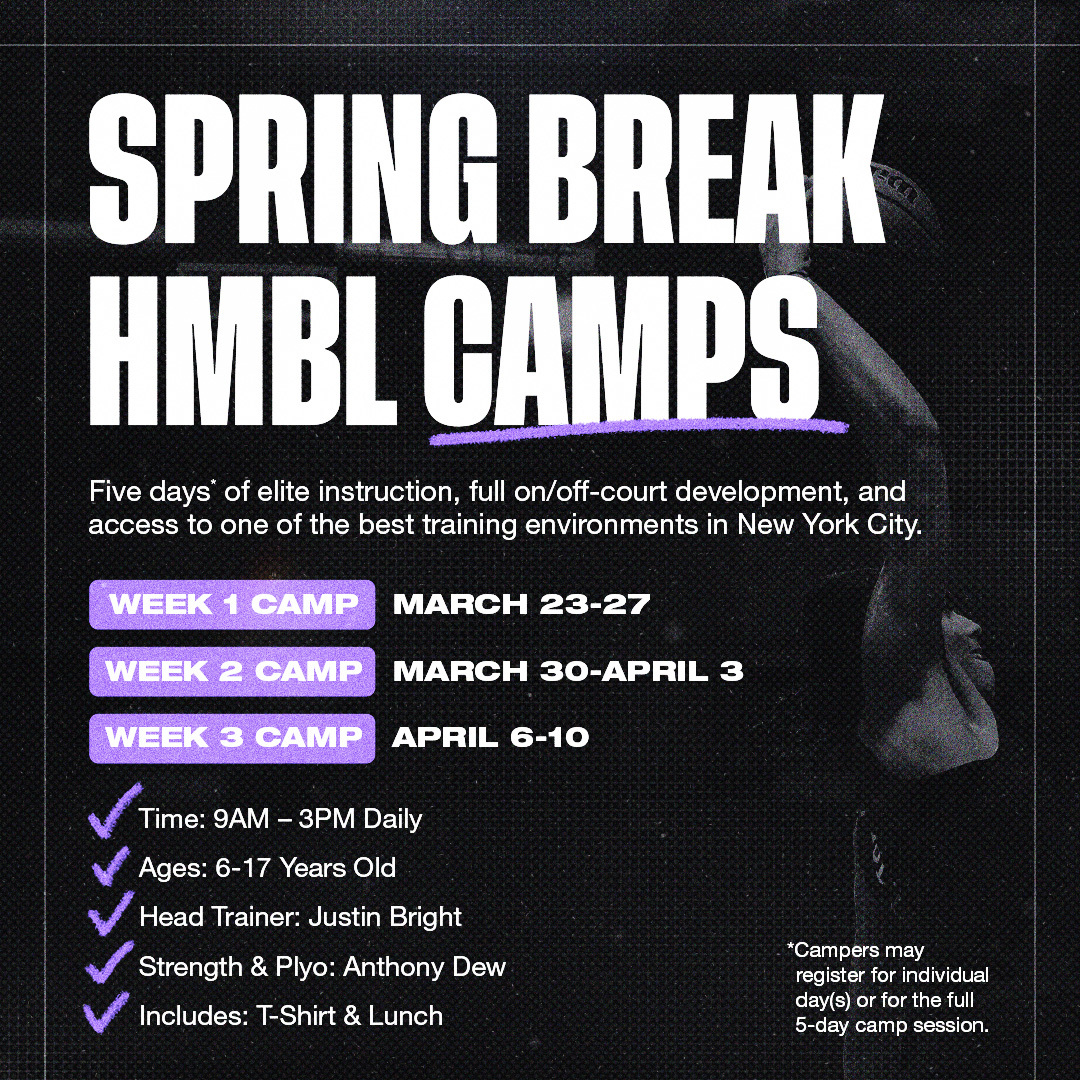MADE HMBL Gym Facebook ad: Join Us For Spring Break Basketball Camp