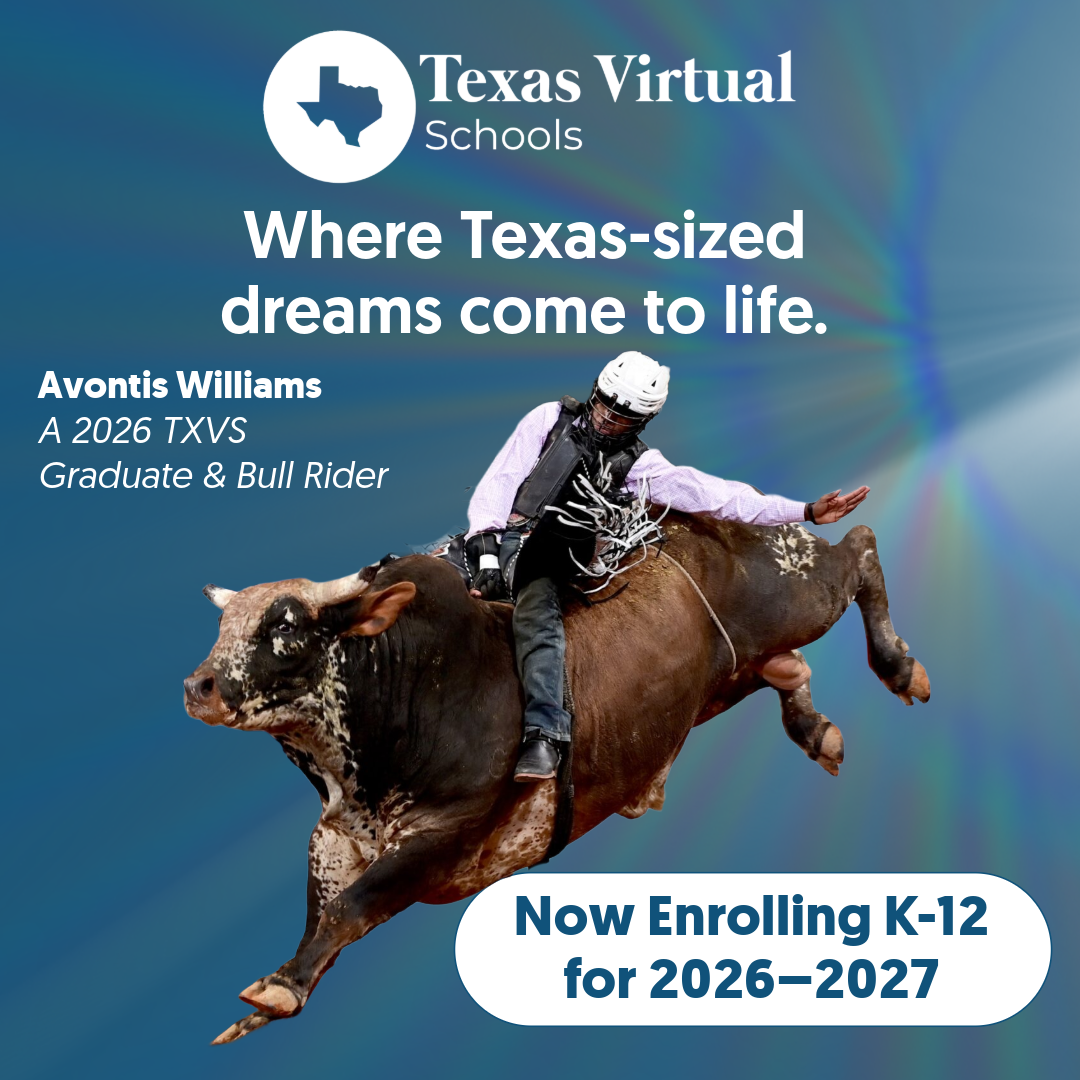 Texas Virtual Schools Facebook ad