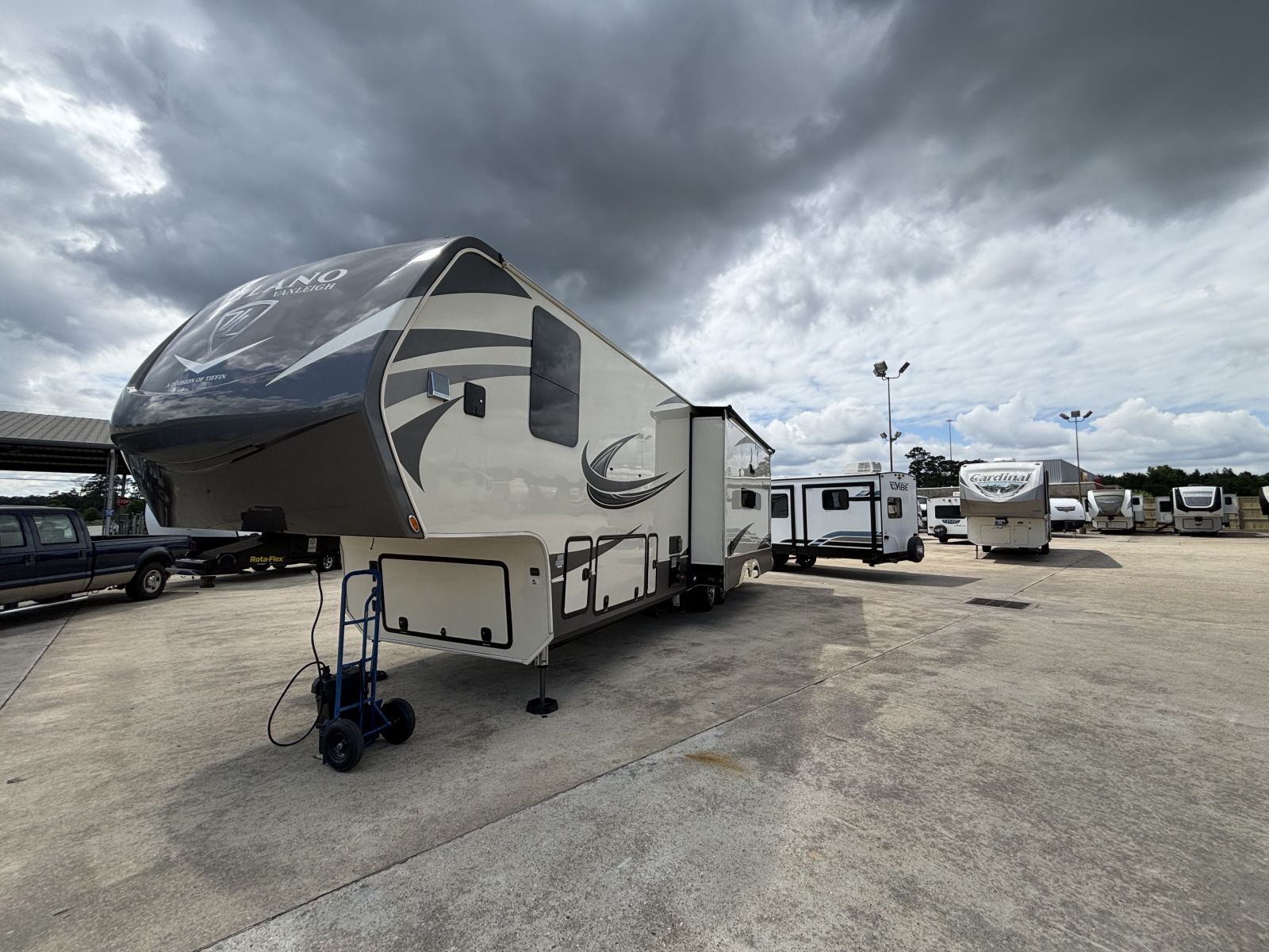 The DeMontrond RV Facebook ad: As a family-owned and operated Texas RV dealer…