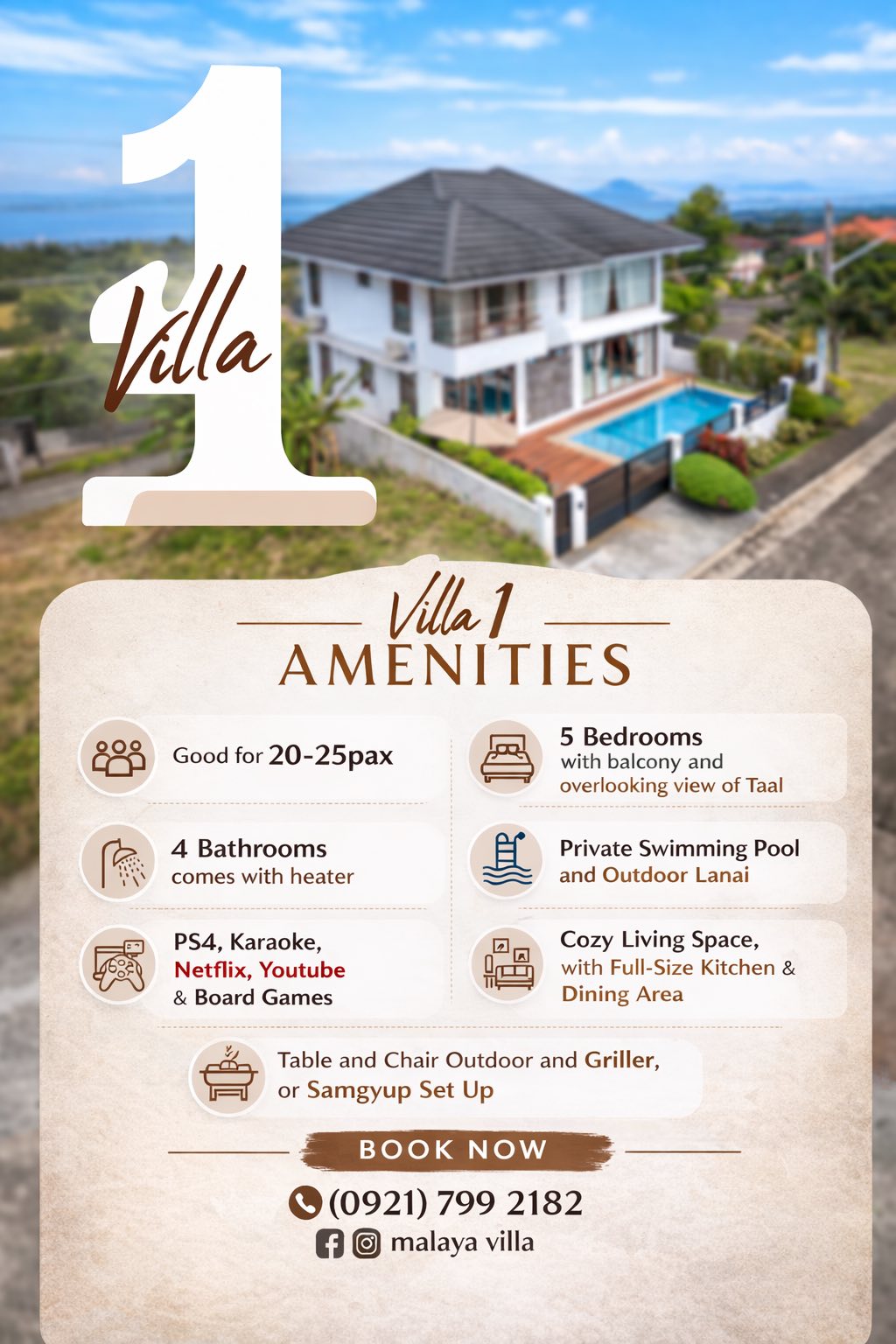 Malaya Villa Facebook ad: ๐๐๐๐ ๐๐๐๐๐๐๐๐๐. ๐๐๐๐๐ฎ๐ฌ๐ ๐ฒ๐จ๐ฎโฆ