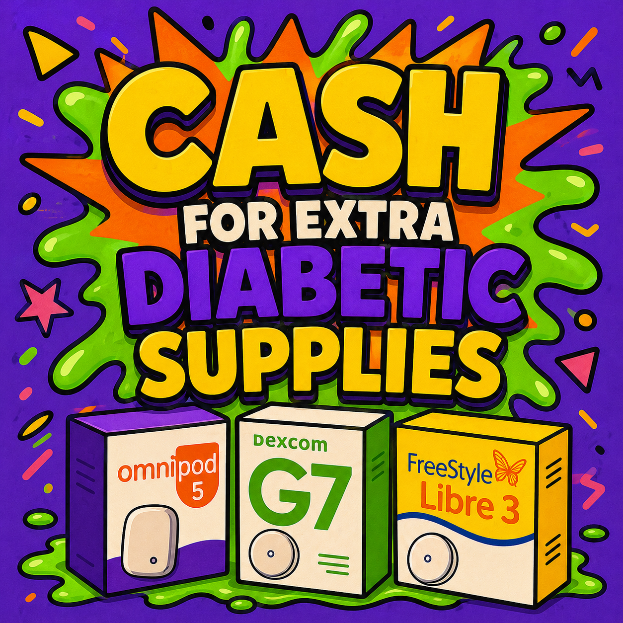 Test Strip Depot- Cash For Diabetic Supplies  Facebook ad
