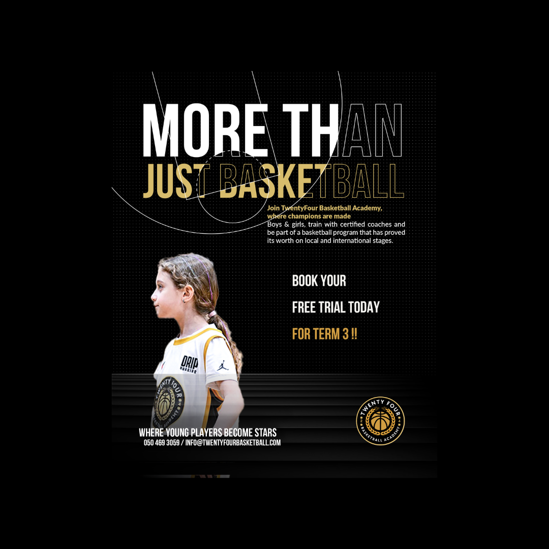 TwentyFour Basketball Academy Facebook ad from May 27, 2026