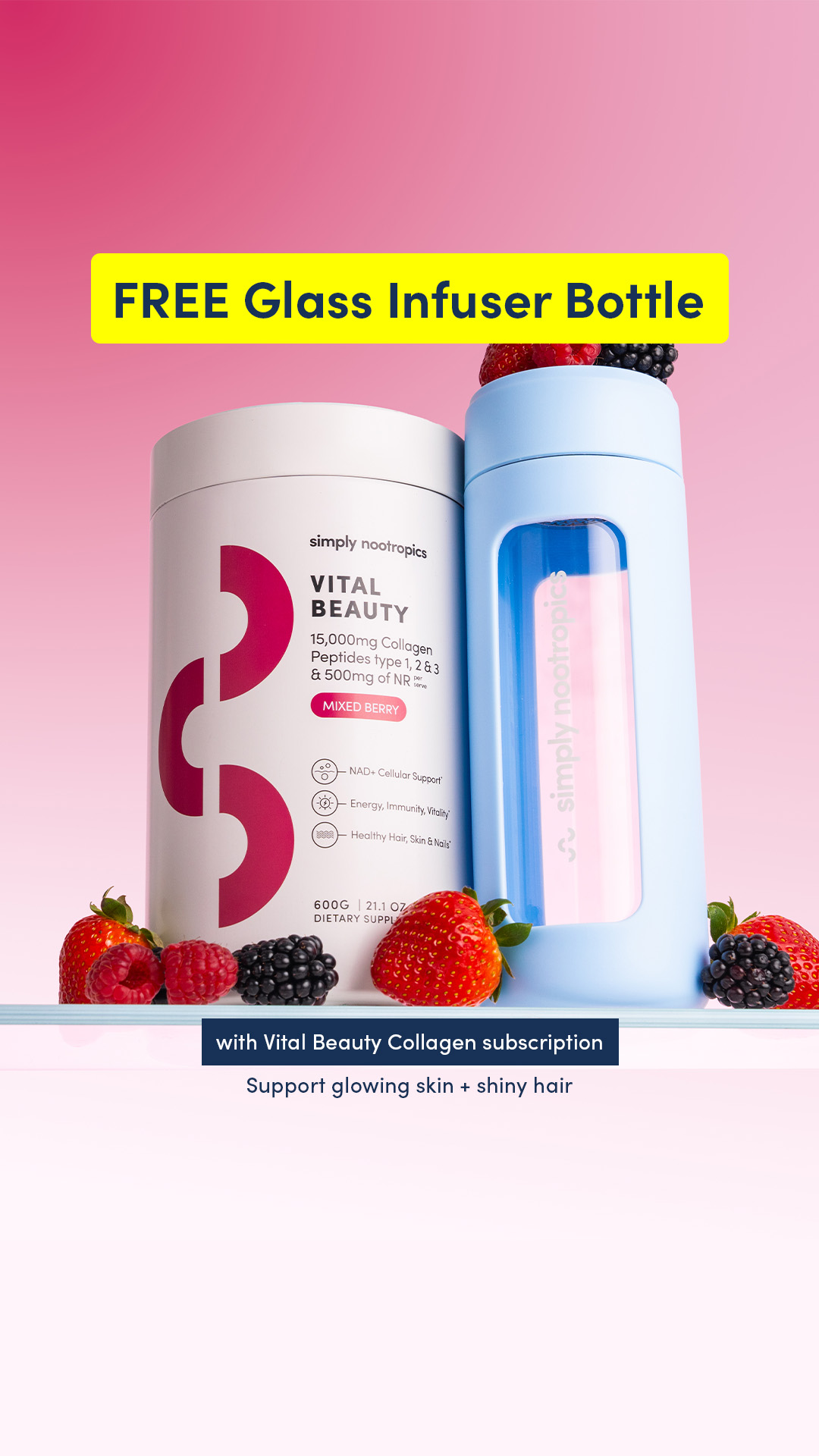 Simply Nootropics Facebook ad
