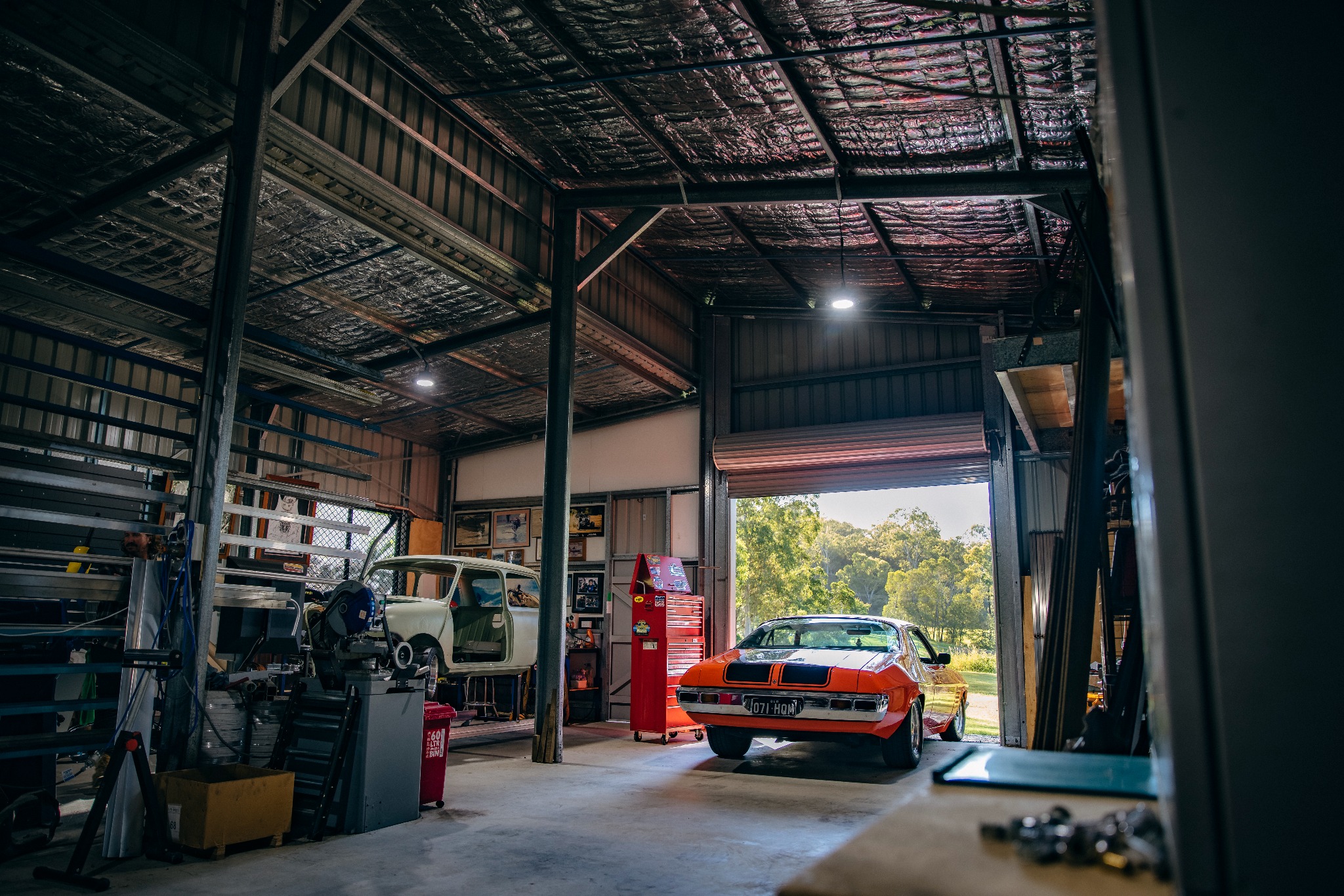 Wide Span Sheds Facebook ad