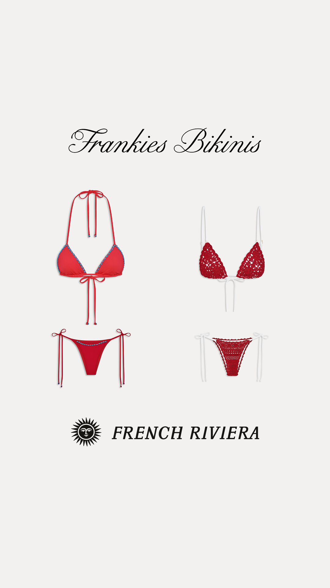 Frankies Bikinis Facebook ad