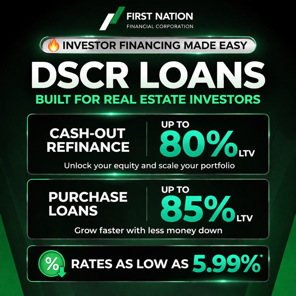 First Nation Financial Corp. Facebook ad