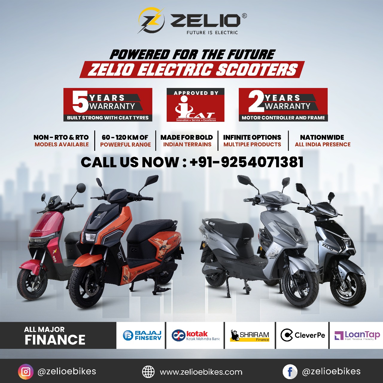Zelio E-bikes Facebook ad