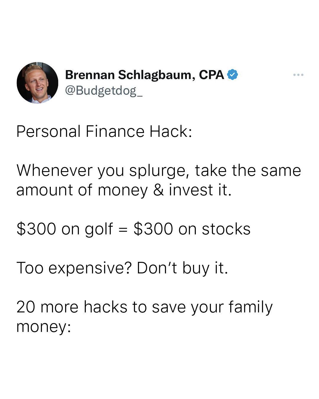Budgetdog Facebook ad