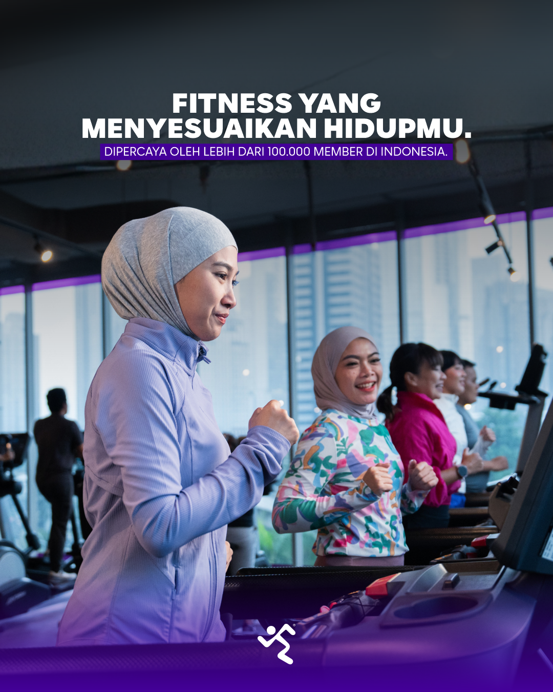 Anytime Fitness Indonesia Facebook ad