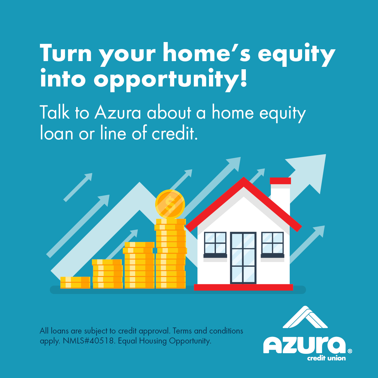 Azura Credit Union Facebook ad: Azura Home Loans