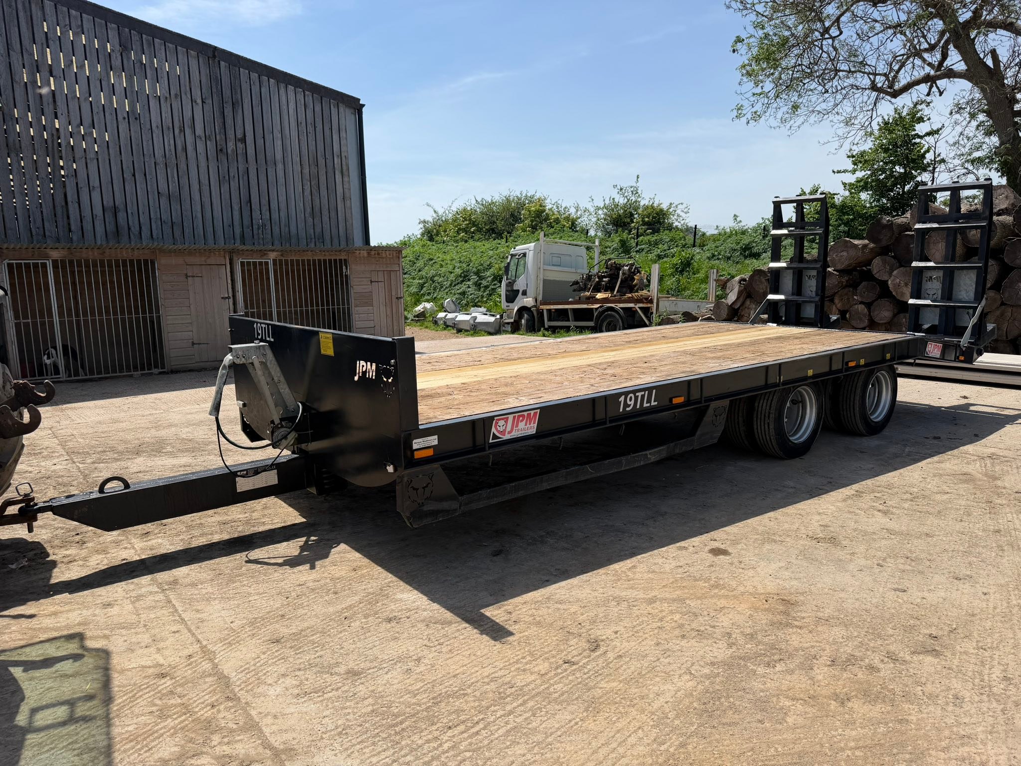Somerset Plant And Groundworks Ltd Facebook ad: 2022 JPM Low loader Trailer - £7,950.00 Plus…