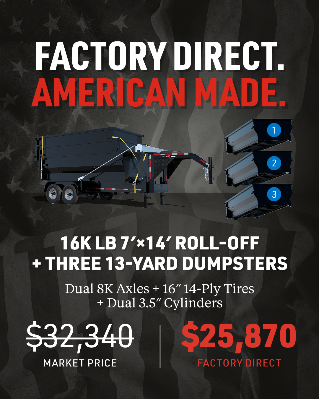 Texas Pride Trailers Facebook ad from Jun 23, 2026