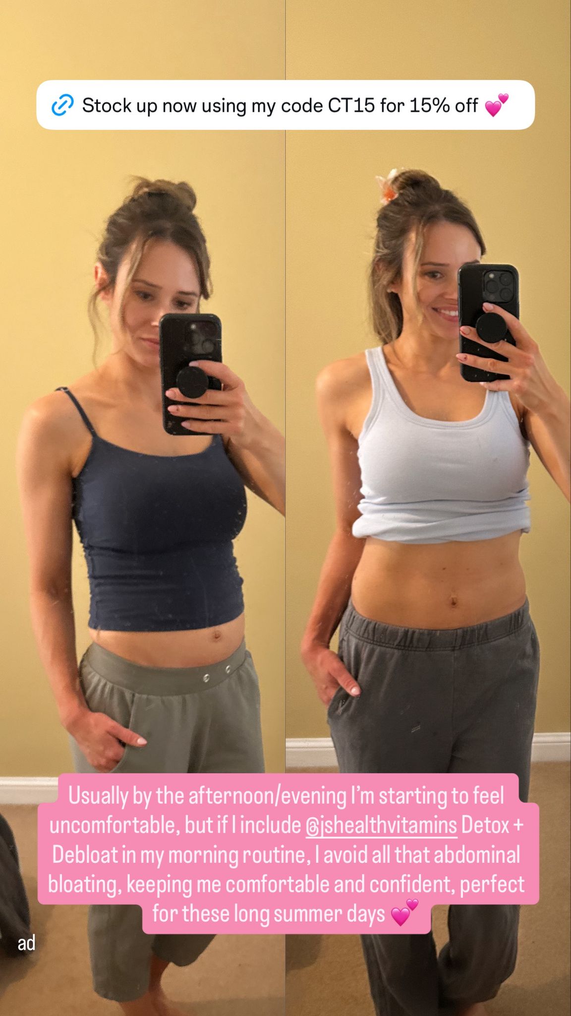 Camilla Thurlow Facebook ad