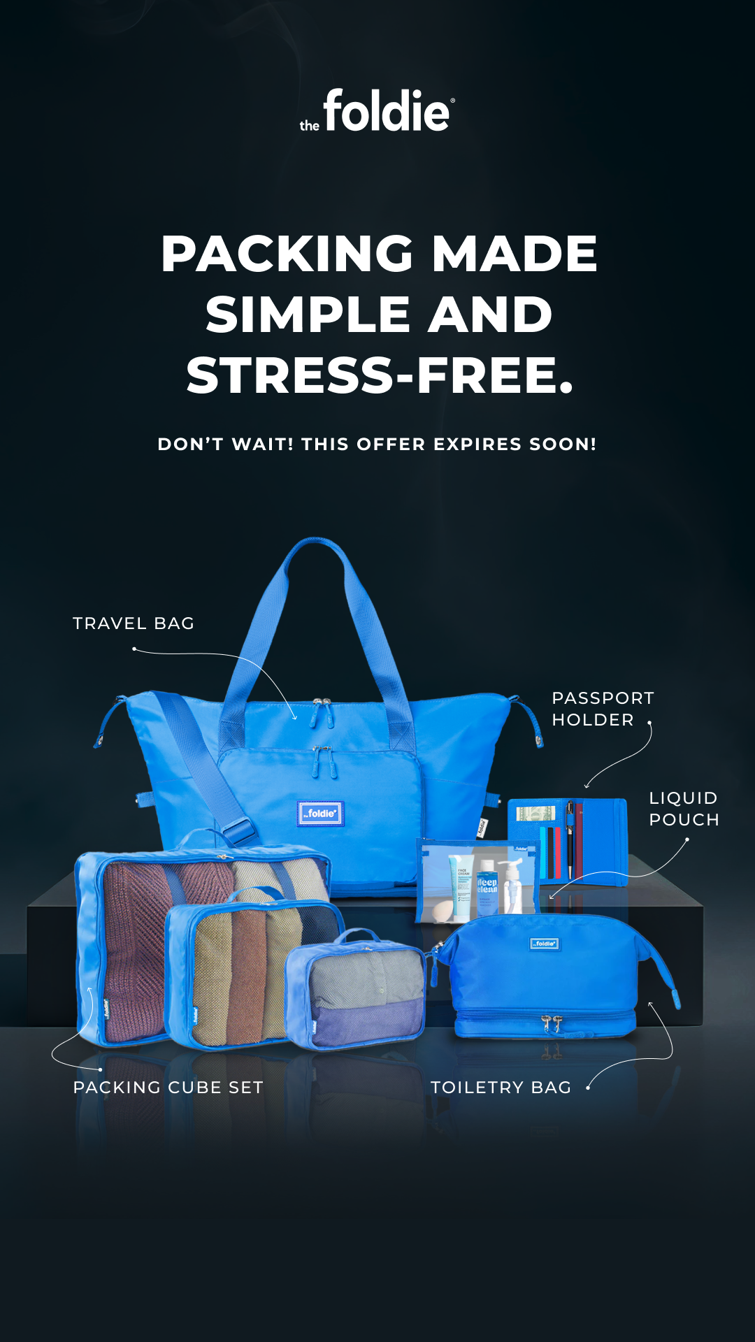 The Foldie Facebook ad from Jun 12, 2026