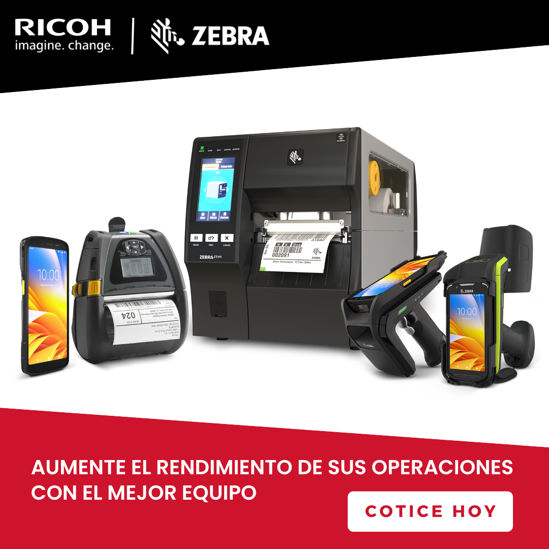 Ricoh Latin America, Inc Facebook ad: Cotice Aquí