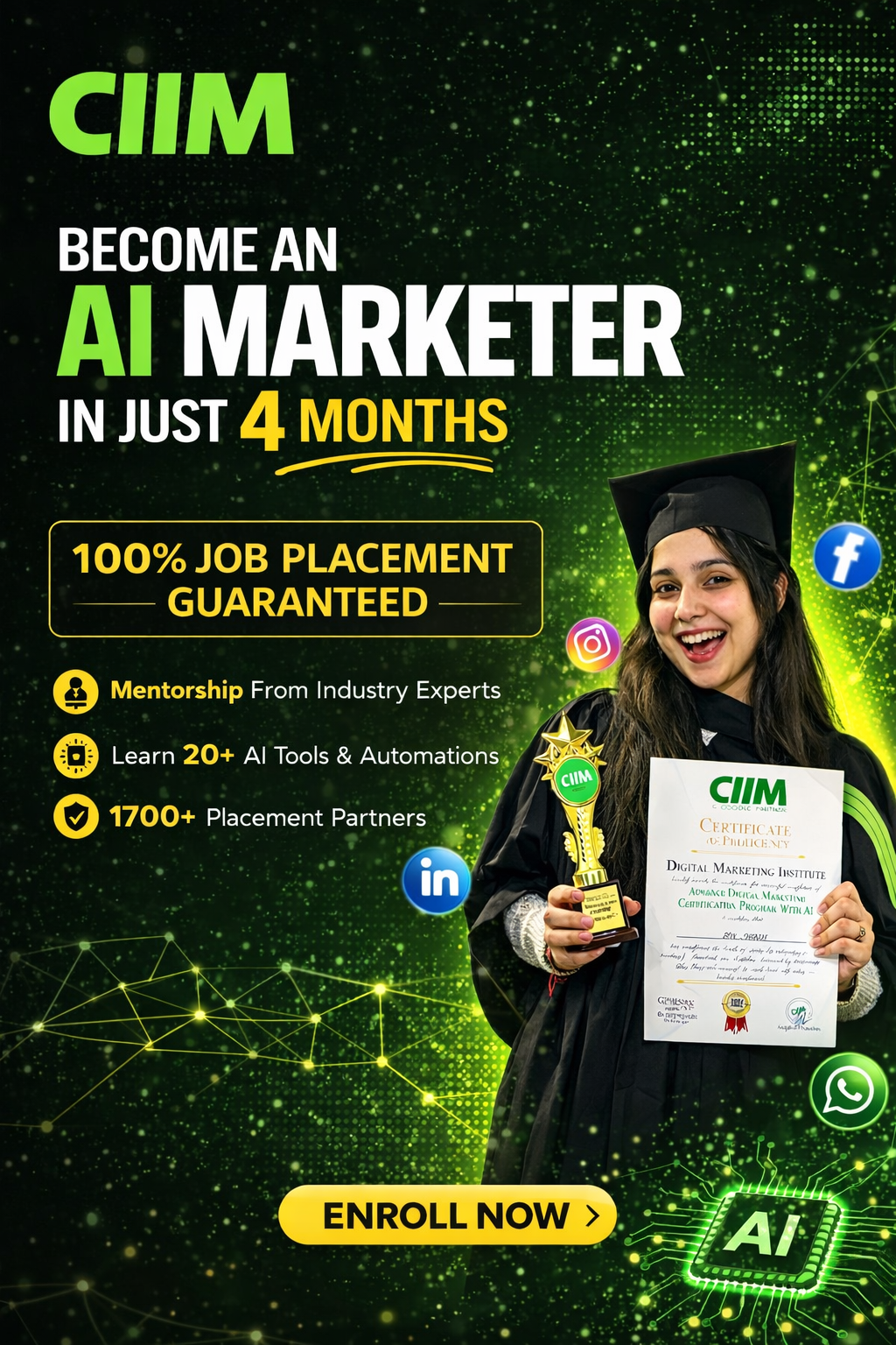 CIIM - AI-Powered Digital Marketing Institute Facebook ad