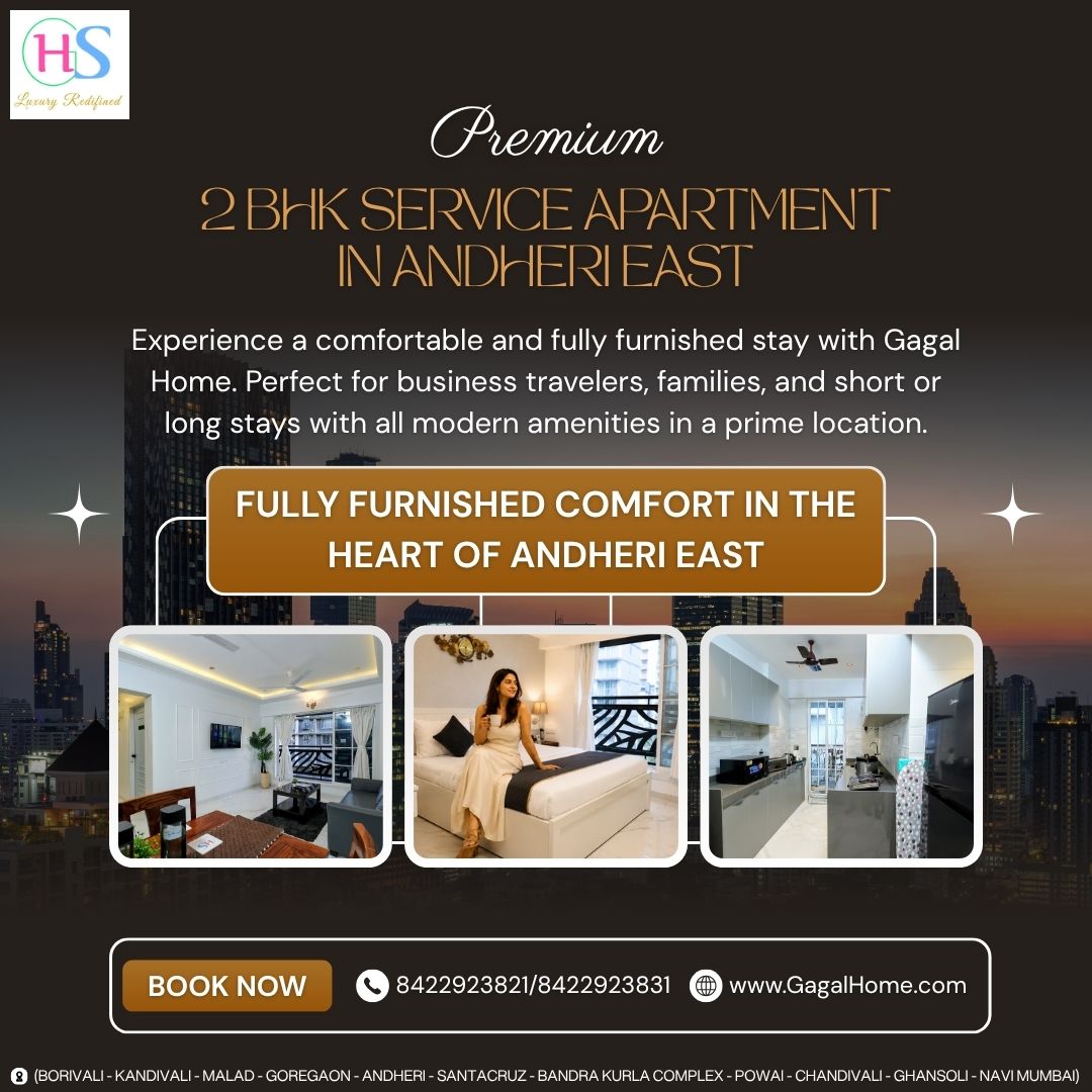 Gagal Home-Service Apartment Facebook ad: Experience premium comfort in the heart of Andheri…