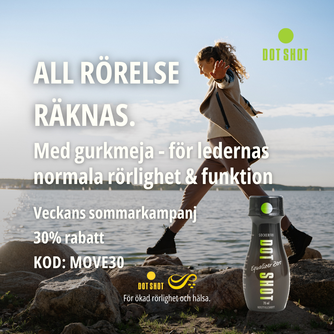 Dot Shot Facebook ad: All rörelse räknas!