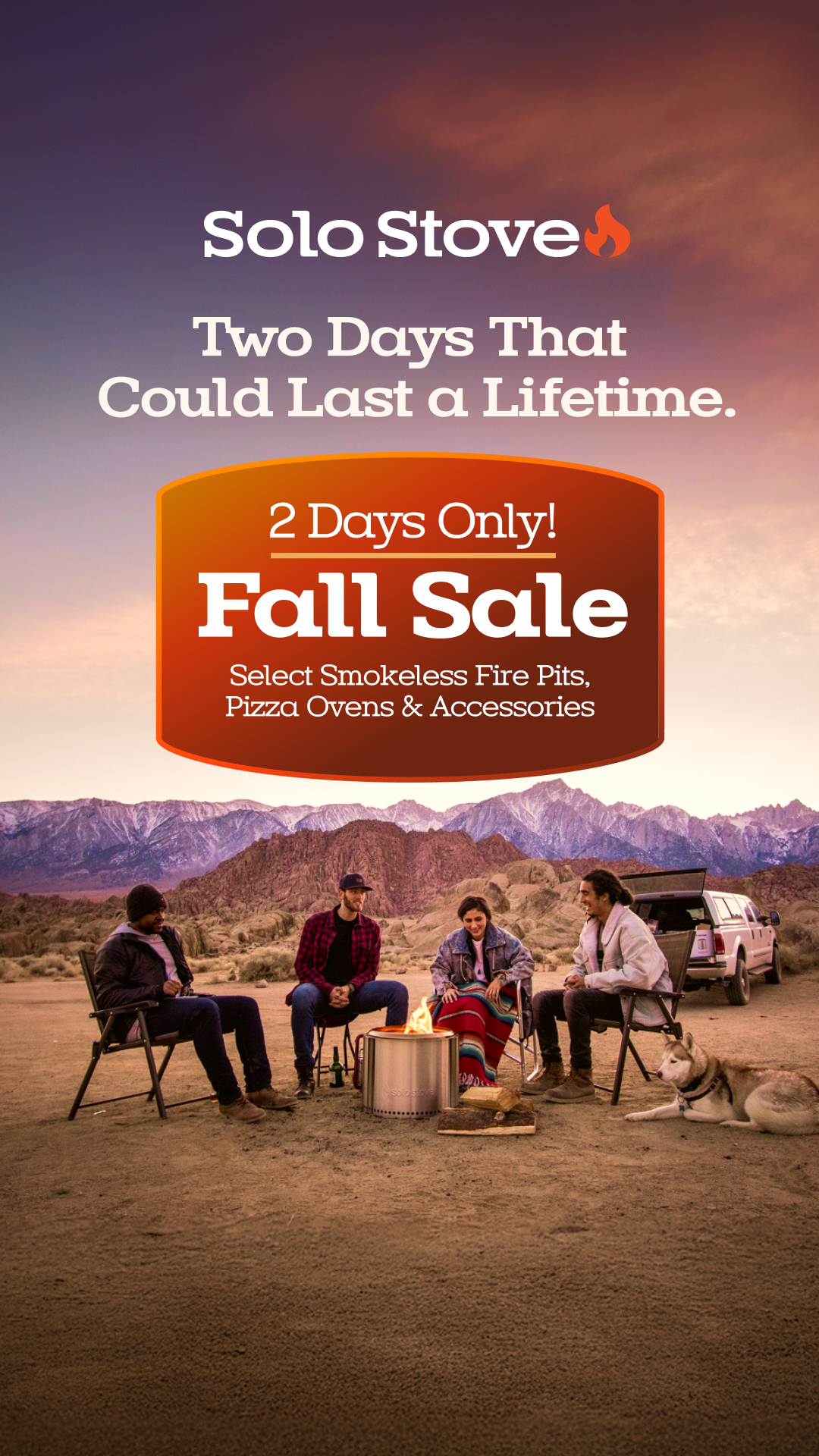 Solo Stove Facebook ad: Solo Stove Fall Sale