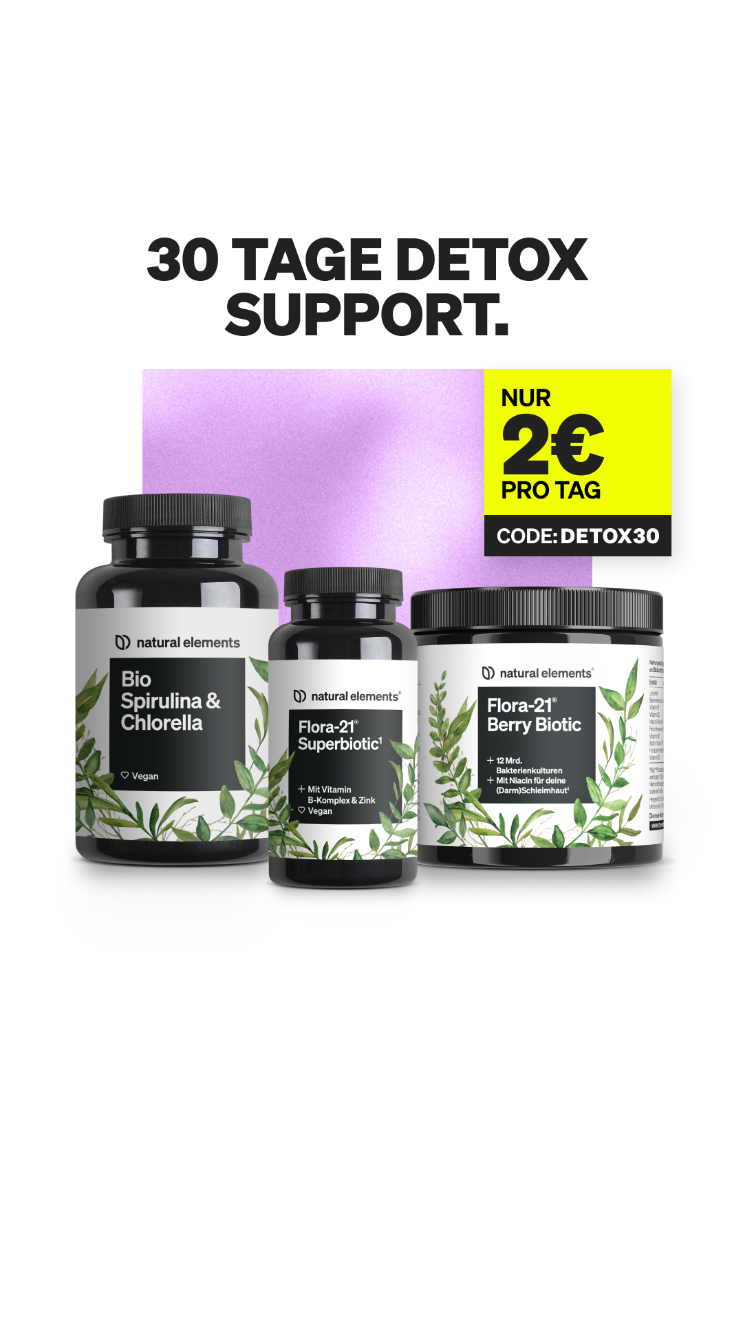 natural elements Facebook ad