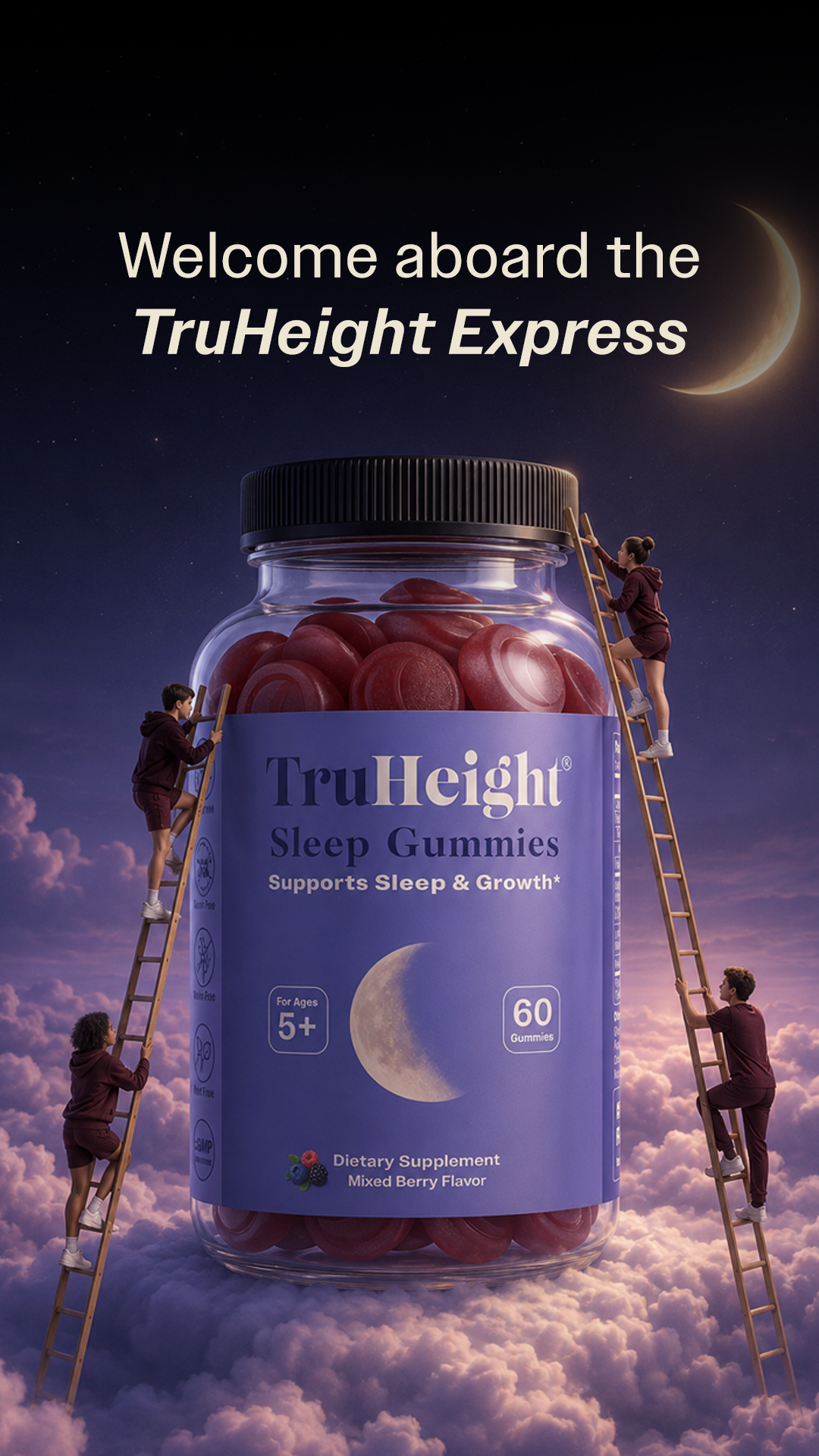 TruHeight Vitamins Facebook ad