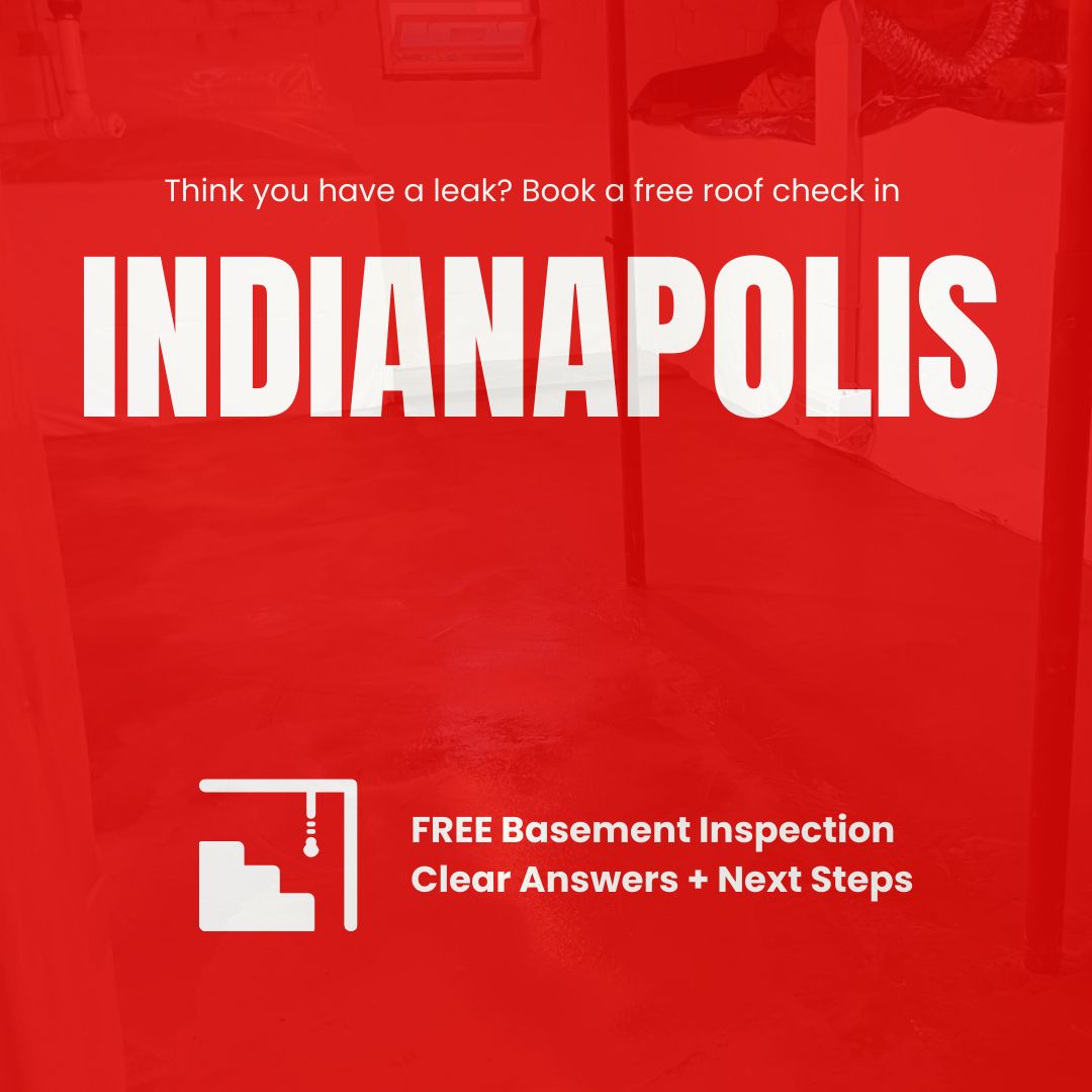 Everdry of Greater Indiana Facebook ad: FREE Basement + Crawlspace Inspection