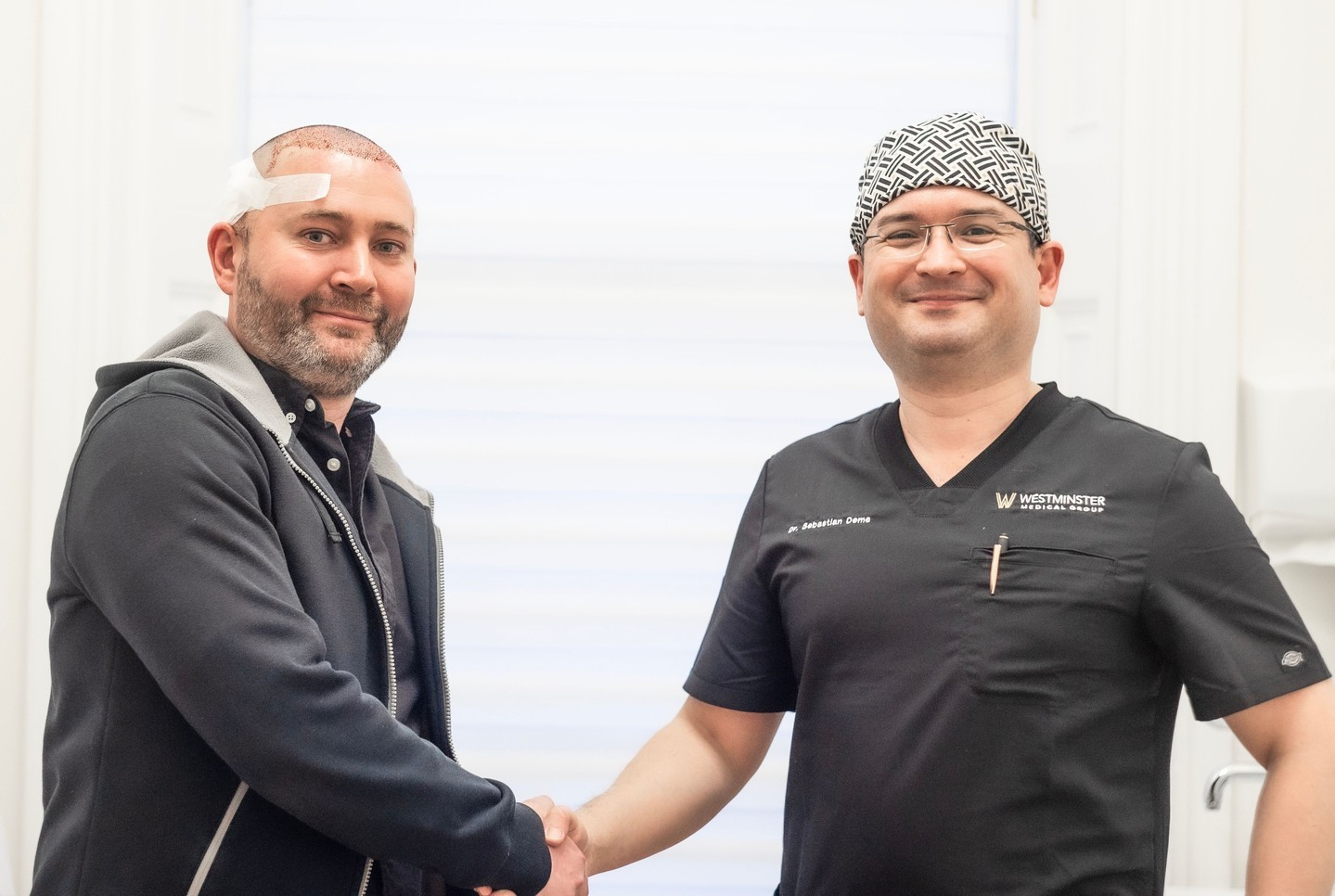 Westminster Medical Group Facebook ad: It was our absolute pleasure to welcome Geoffrey…