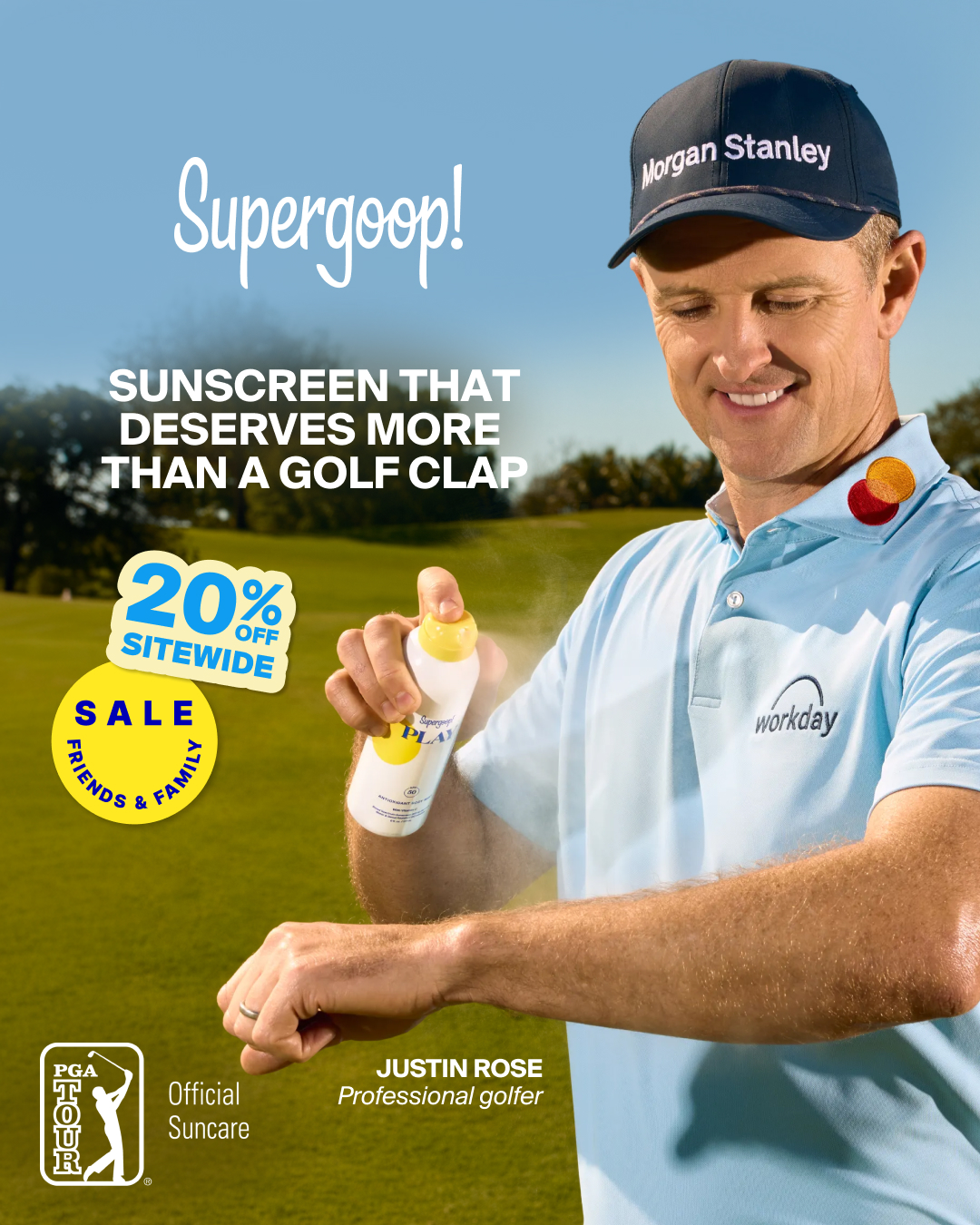 PGA TOUR Facebook ad